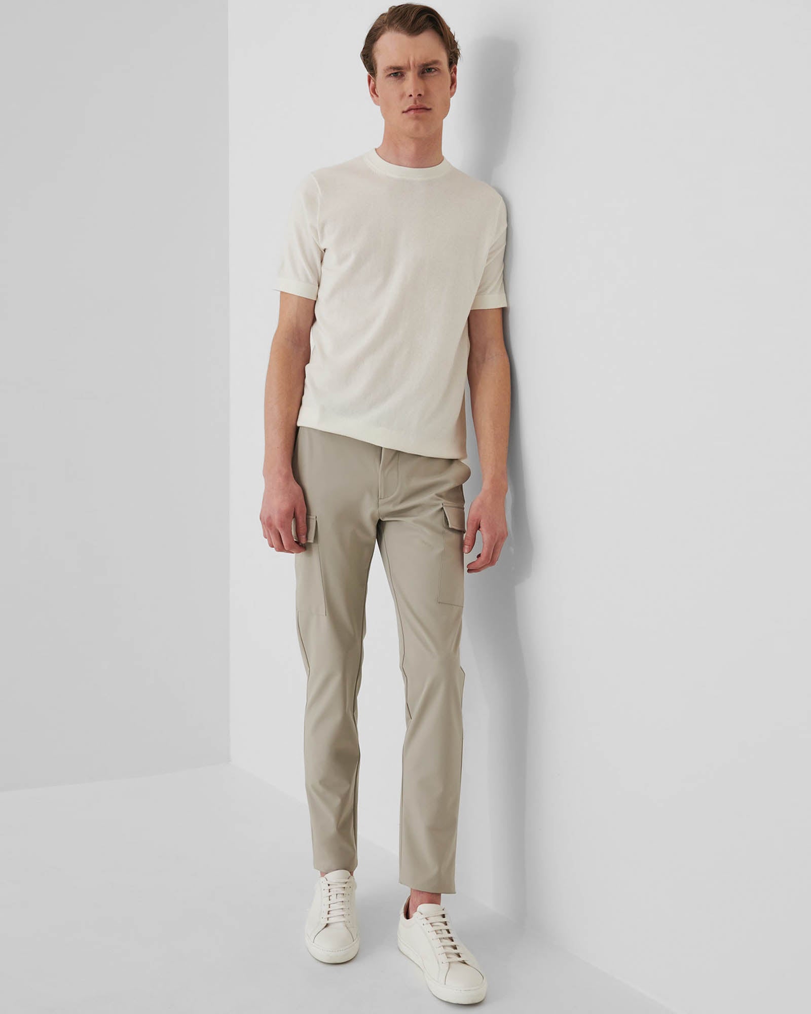 Nylon Stretch Cargo Pants