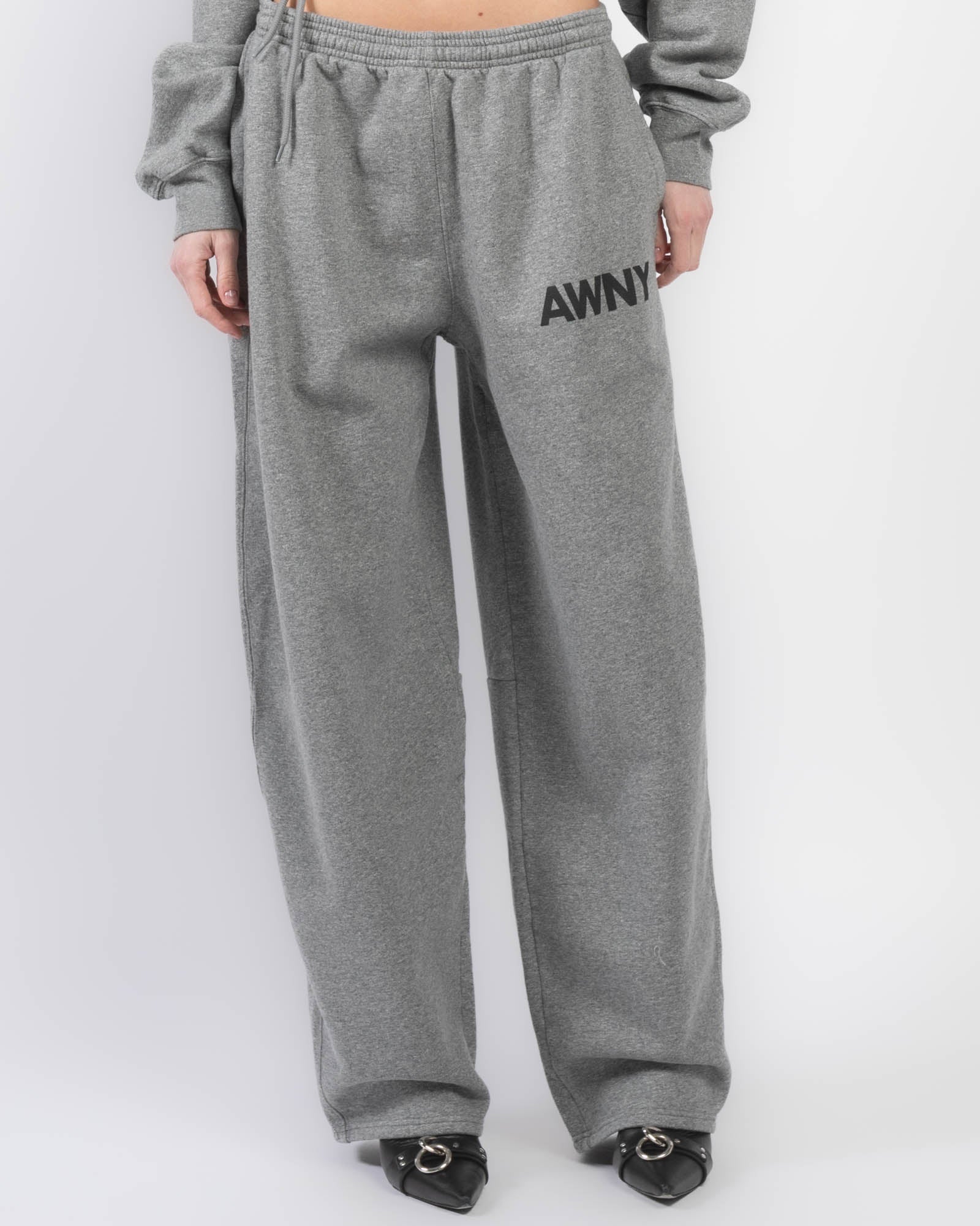ALEXANDER WANG】OVERSIZED SWEATPANTS S ALEXANDER WANG Logo  