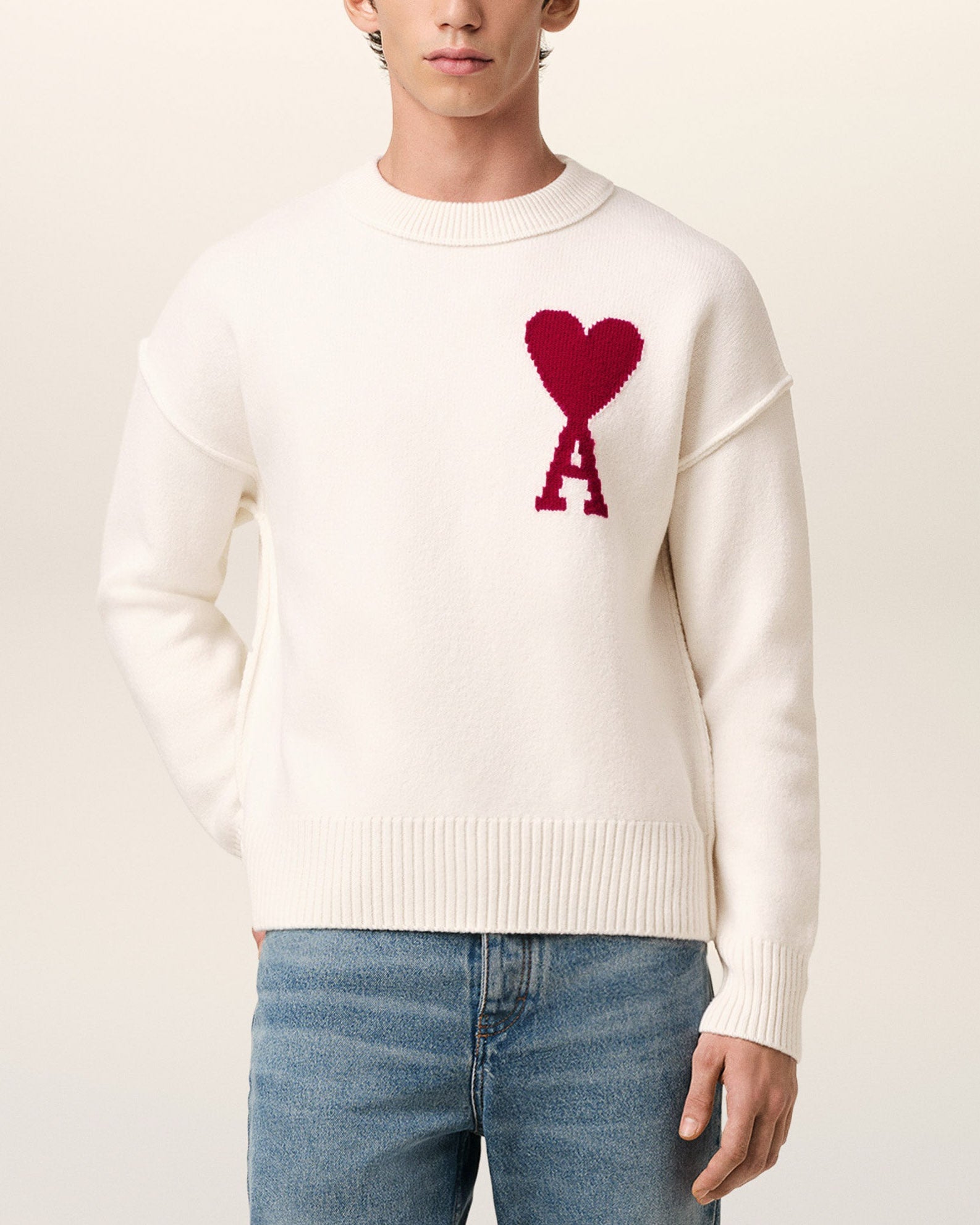 Red Ami De Coeur Sweater