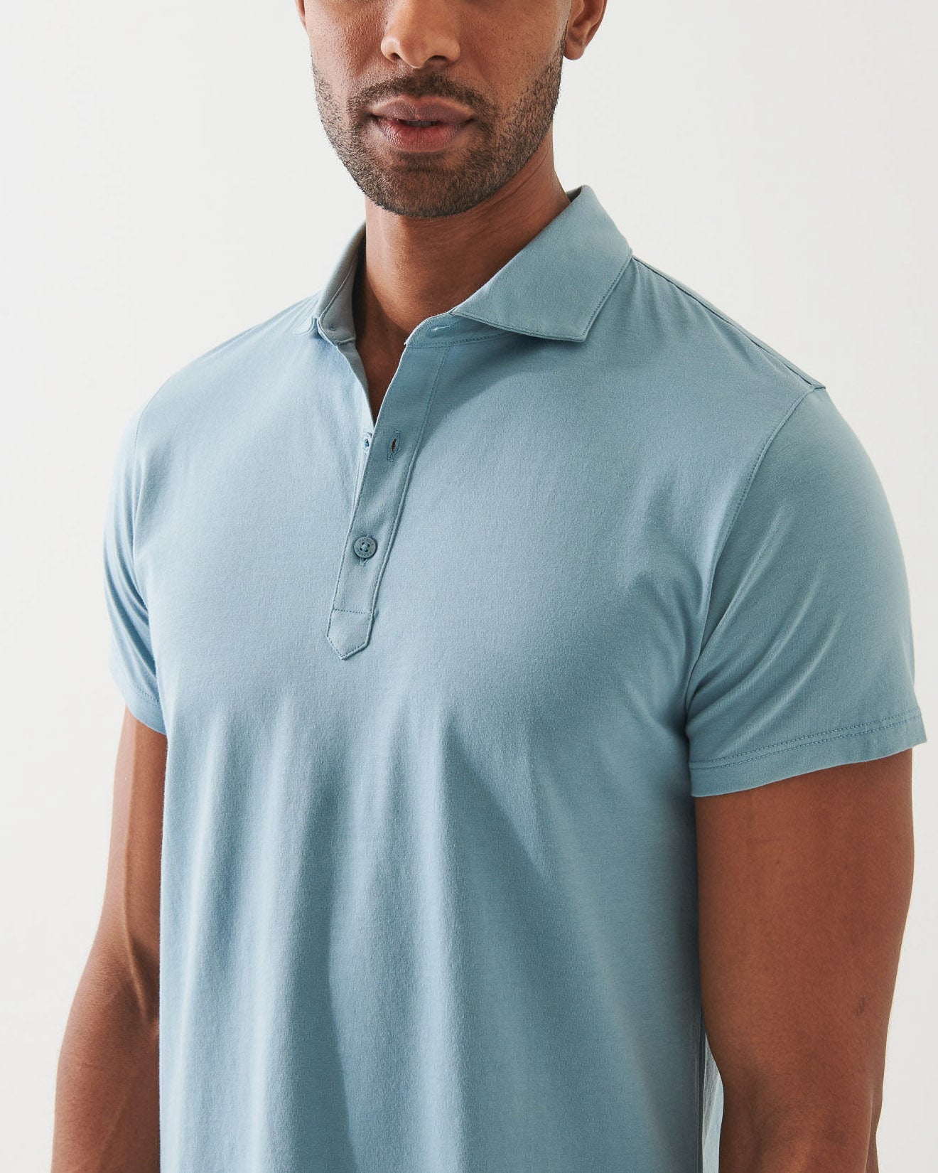 Organic Pima Cotton Button Polo