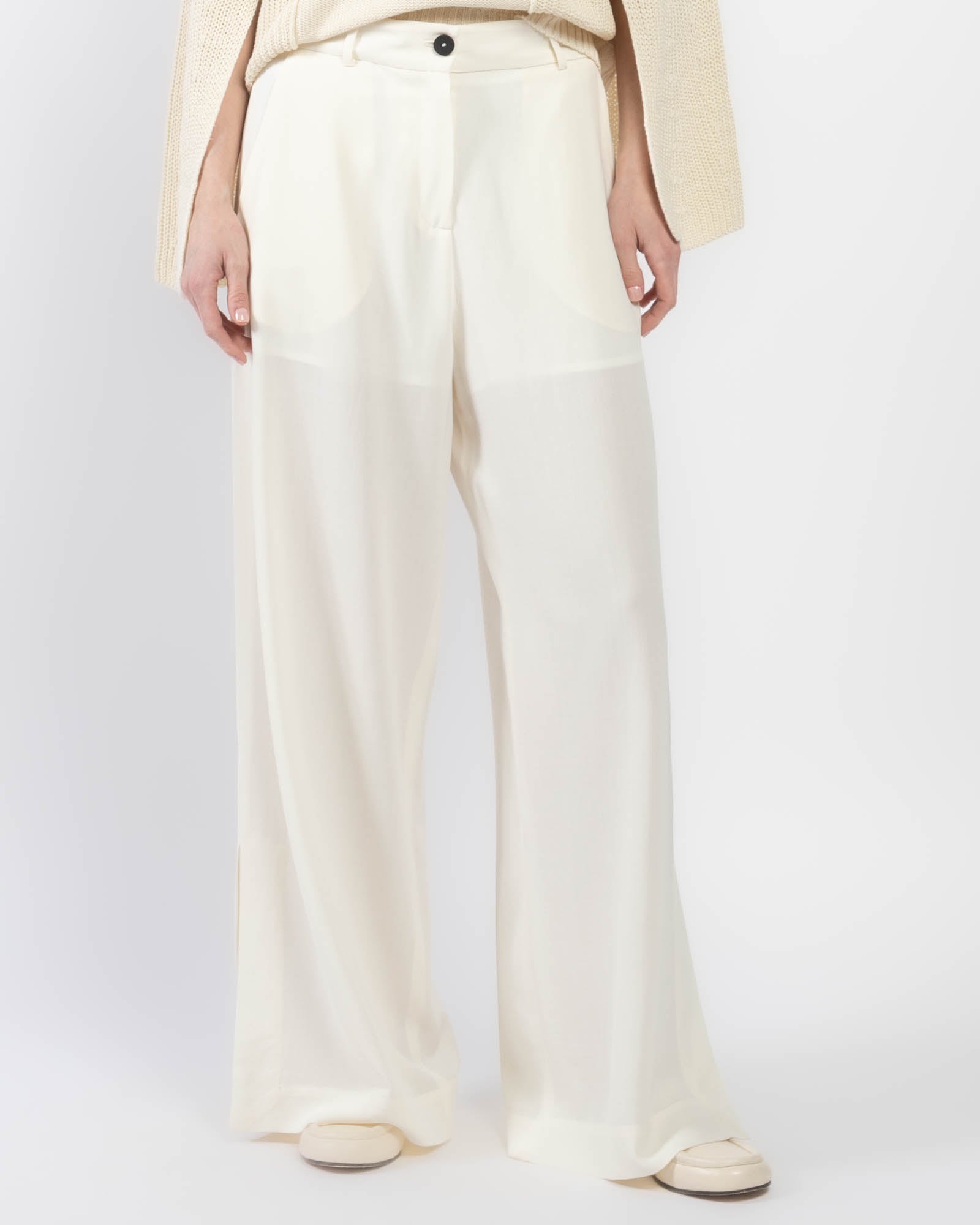 Wide Leg Trousers