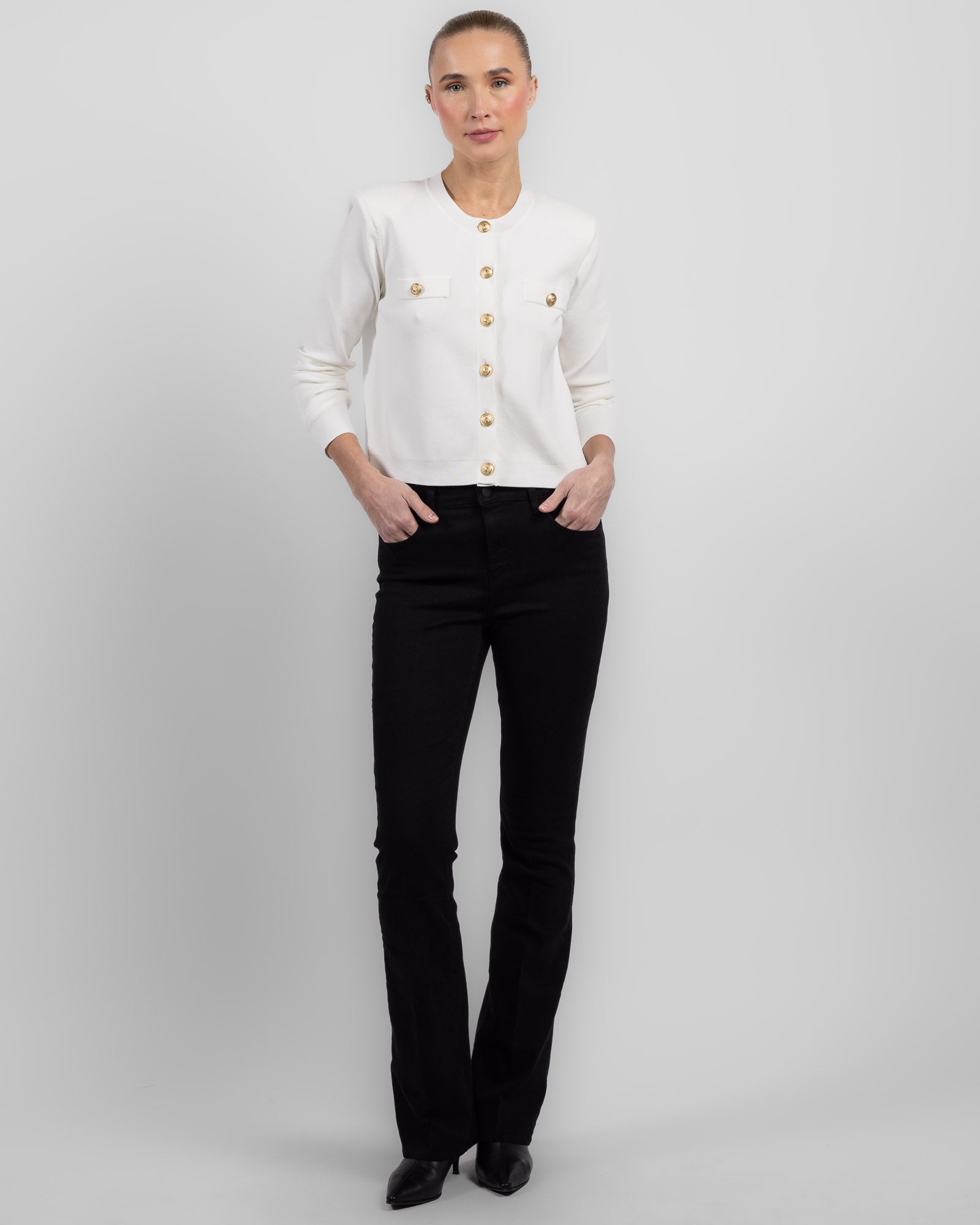 Selma High Rise Baby Boot Jeans