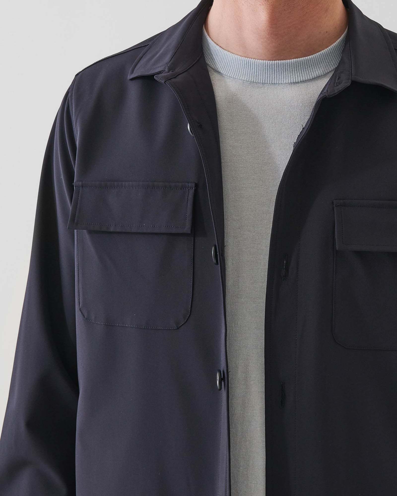 Veste chemise boutonnée