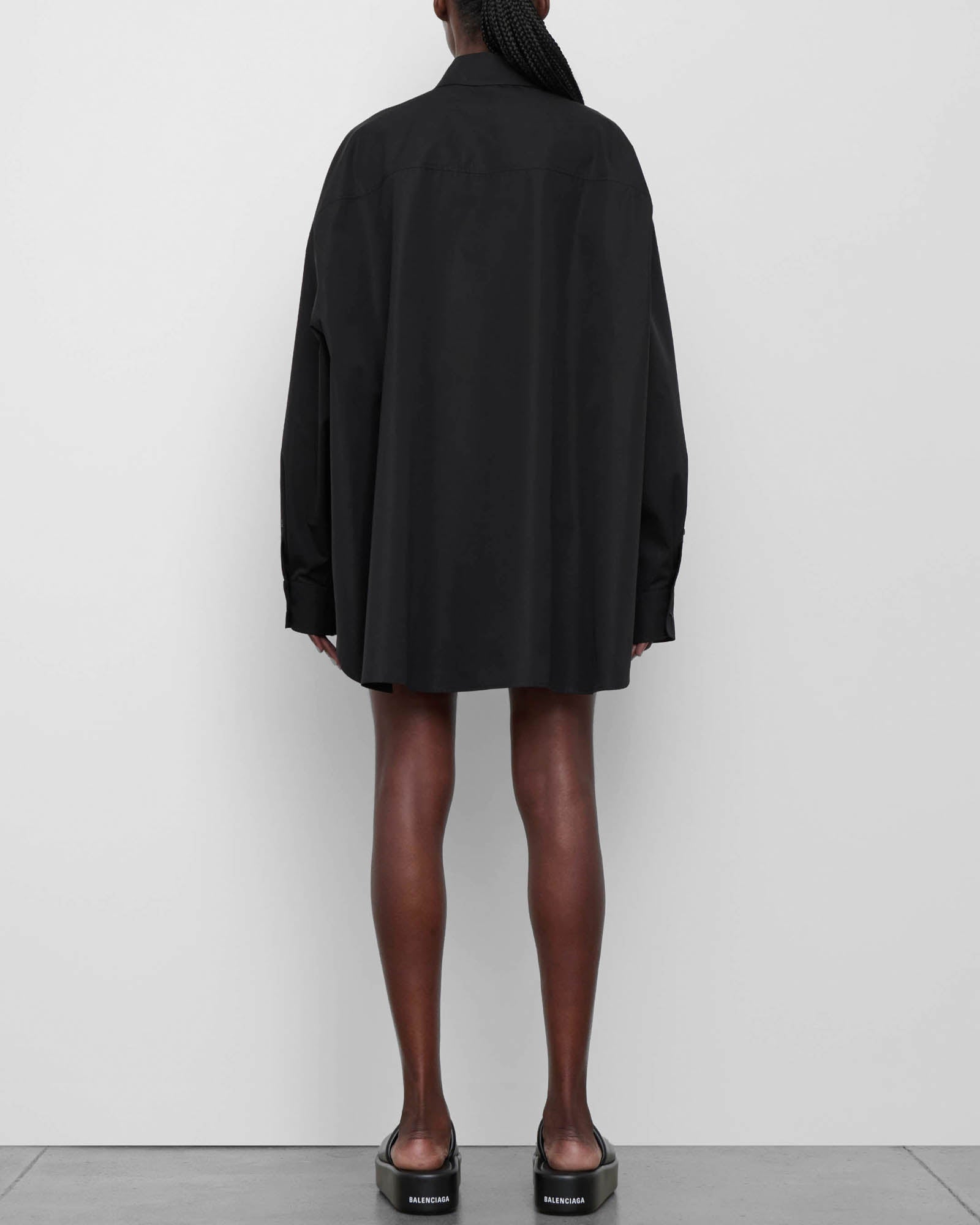 Oversized Shirt Dress