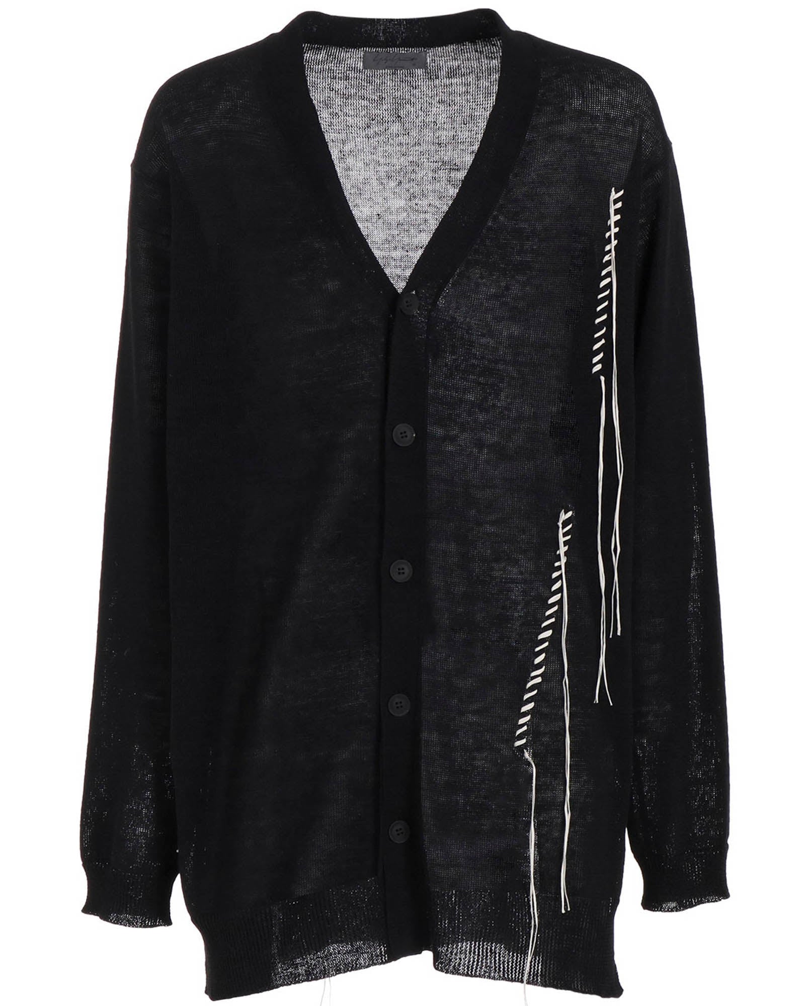 Embroidery V-Neck Cardigan