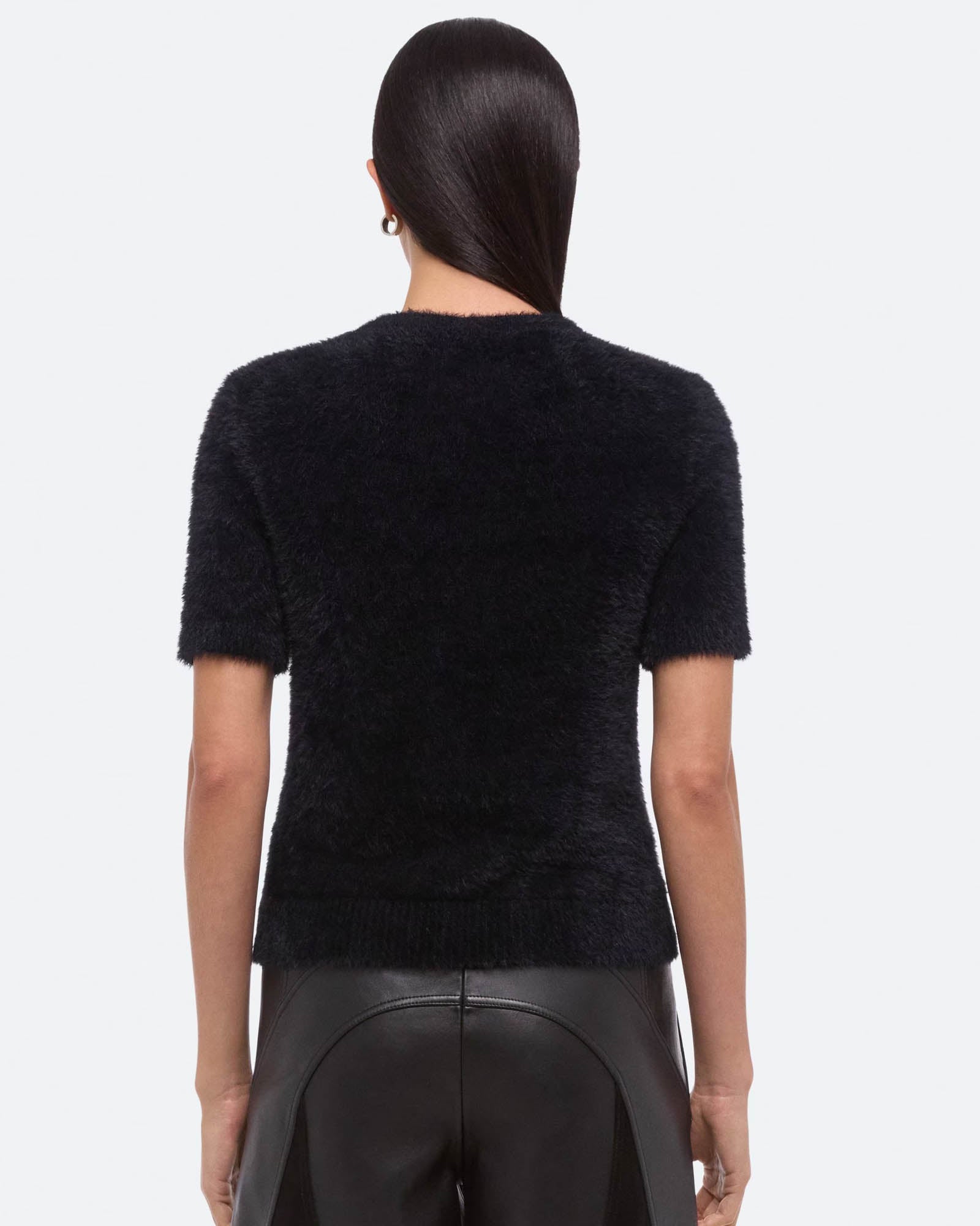 Crop Eyelash Tee