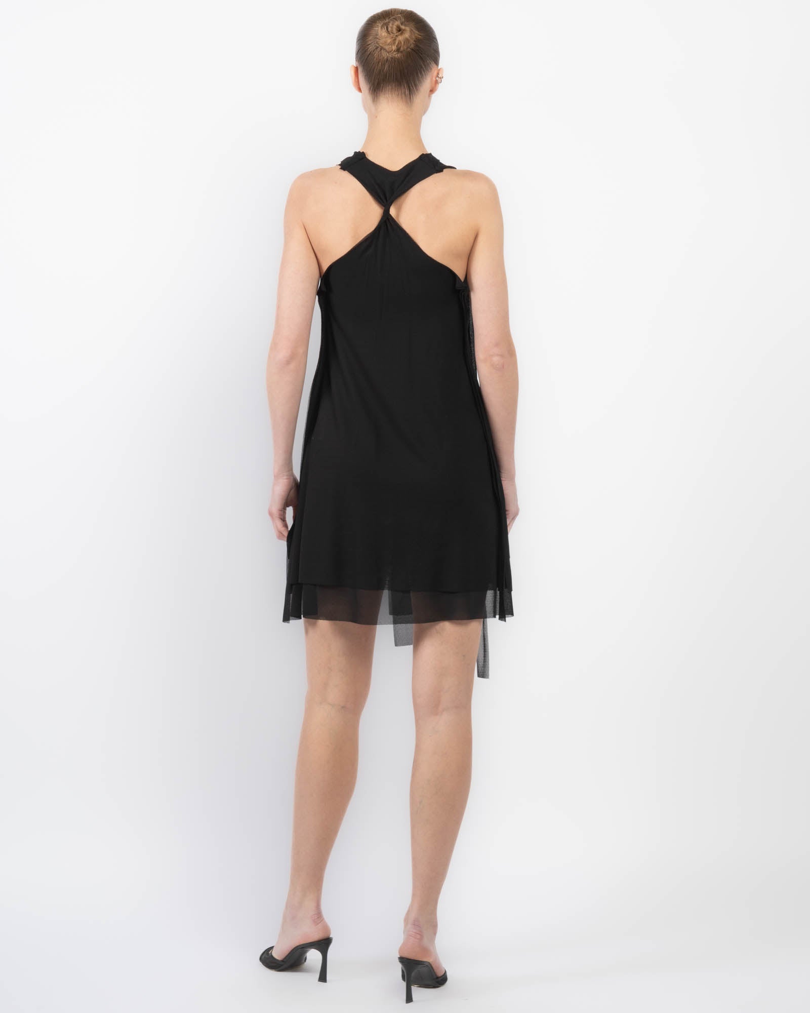 Short Sheer Tank Dress