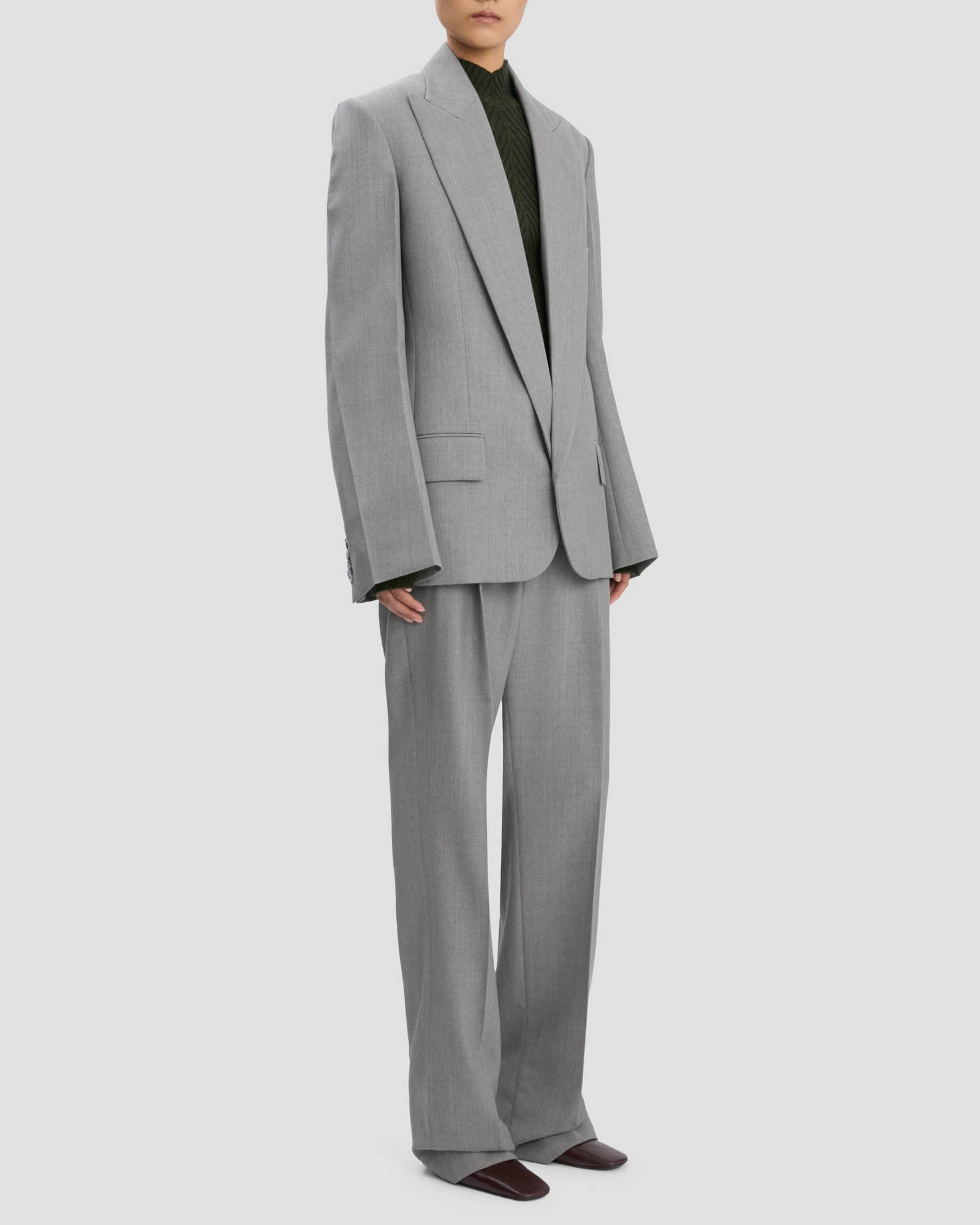 Sculptural Sleeve Jacket