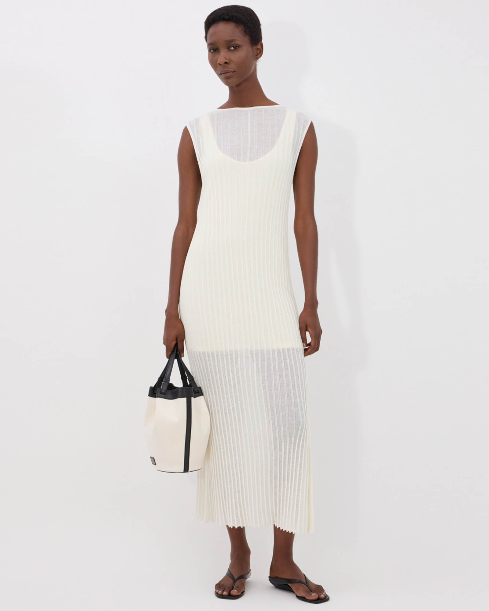 Ada Ribbed Dress