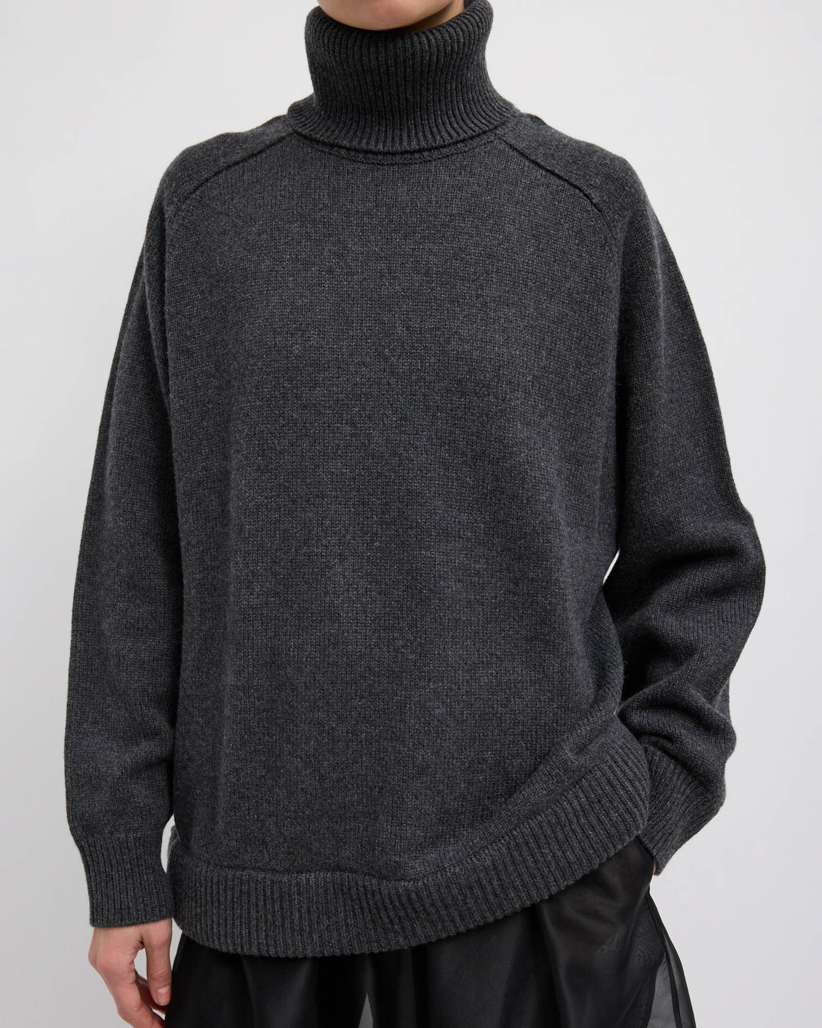 Oversized Turtleneck Sweater