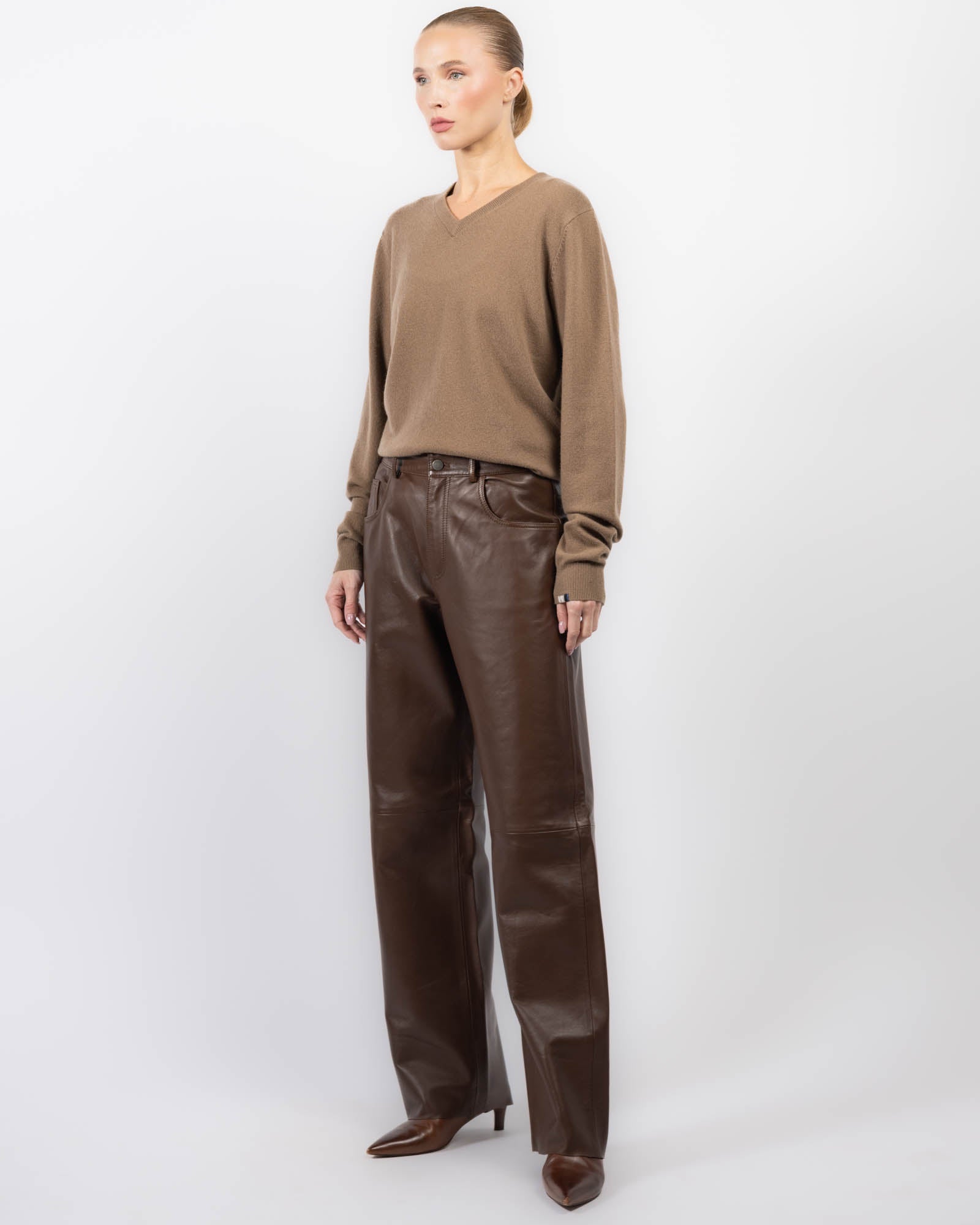 Pantalon en cuir Bonnie