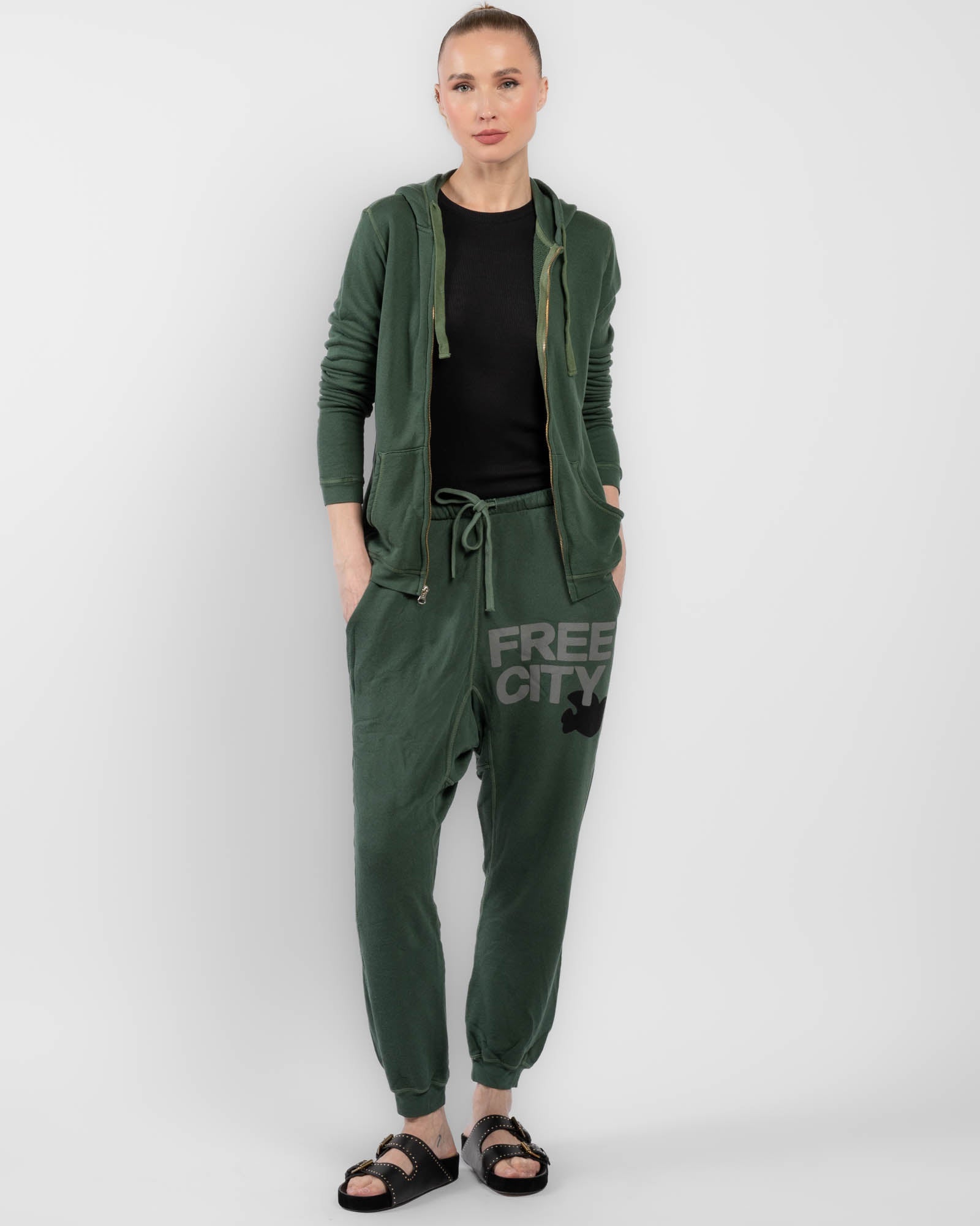 Sweat à capuche zippé Superfluff Lux