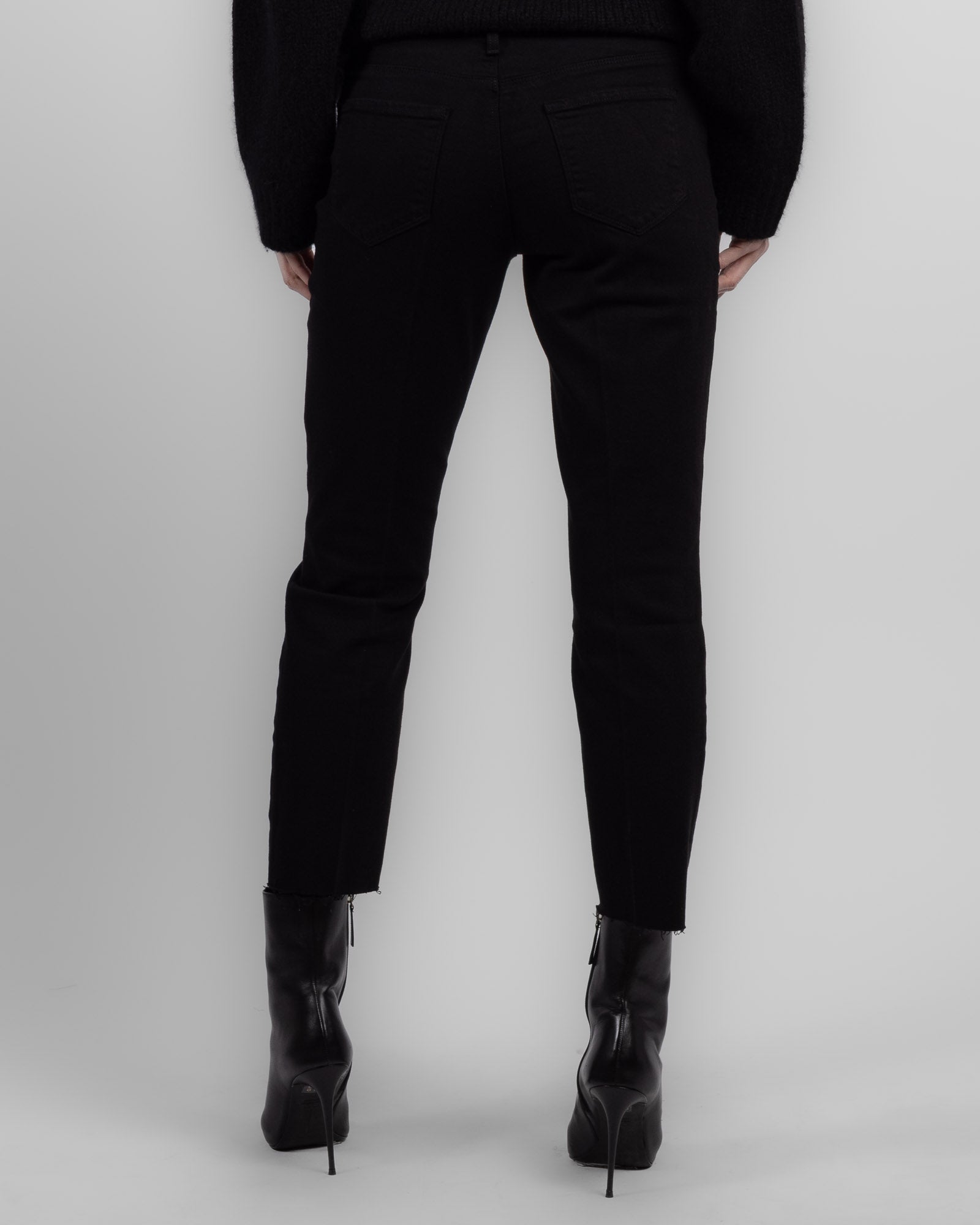 Sada High-Rise Crop Slim jeans