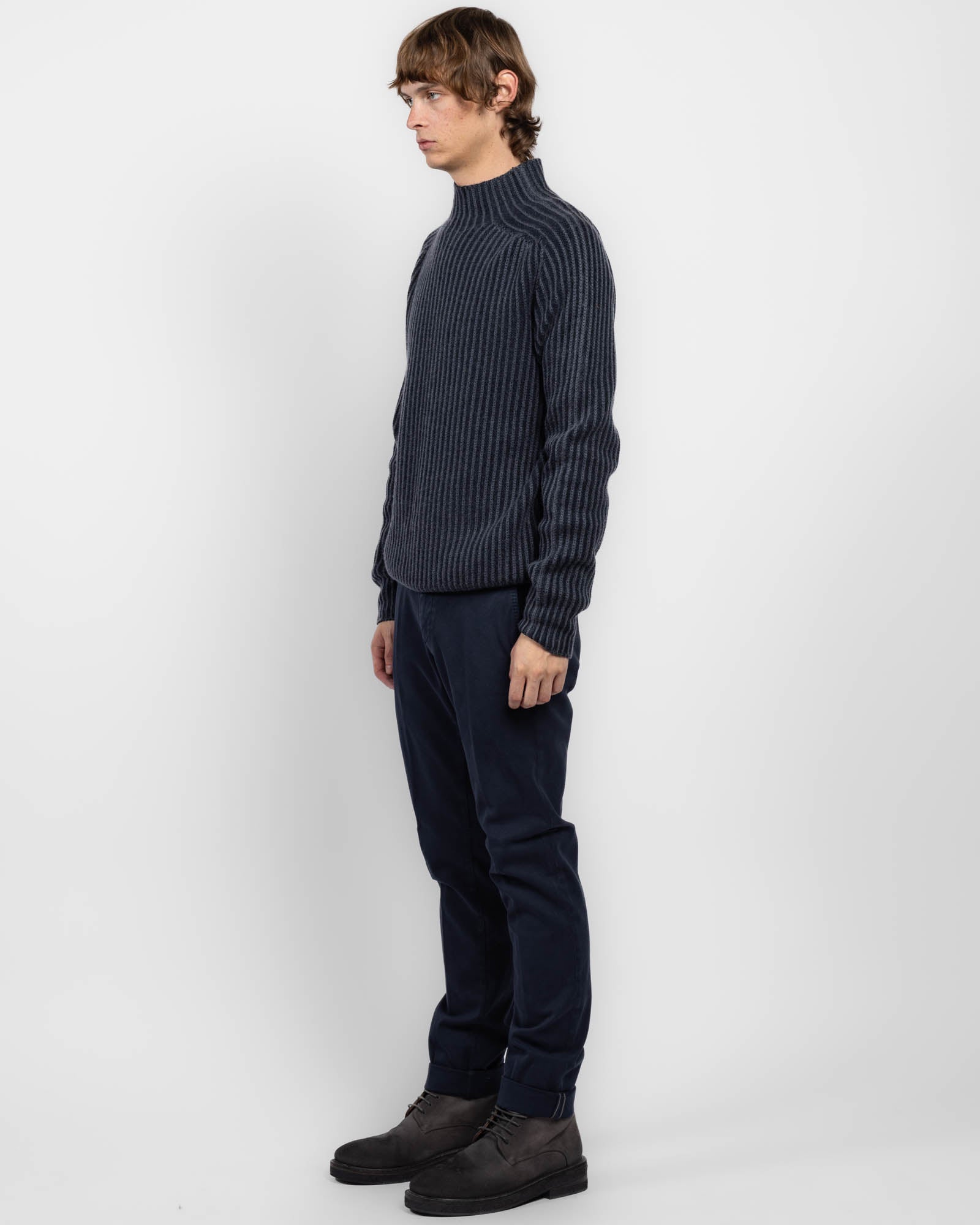Foggy Mock Neck Sweater