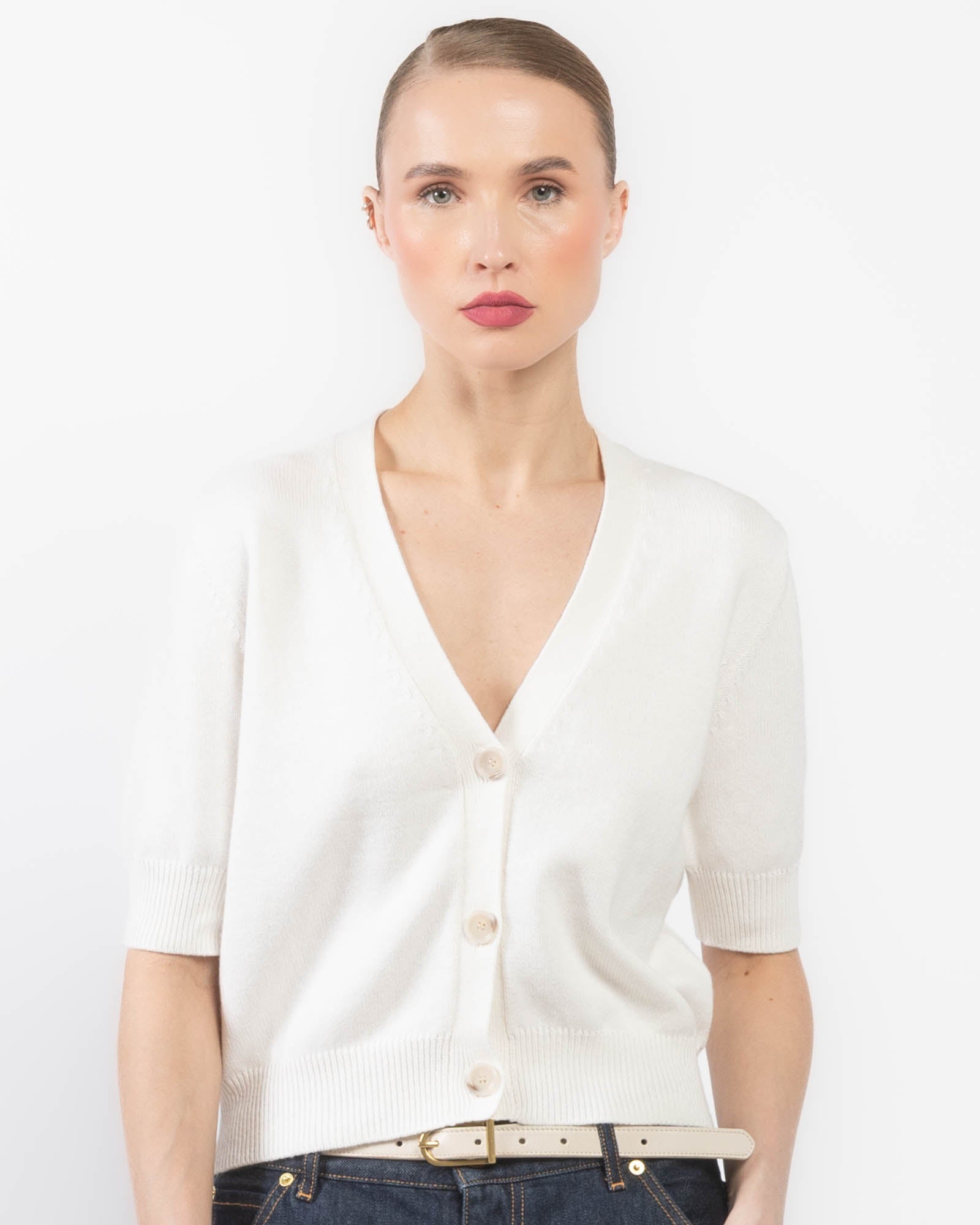 V-Neck Cardigan