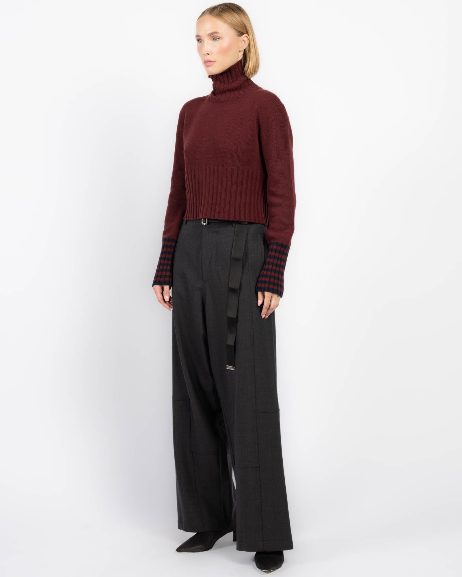 Knit Turtleneck Sweater