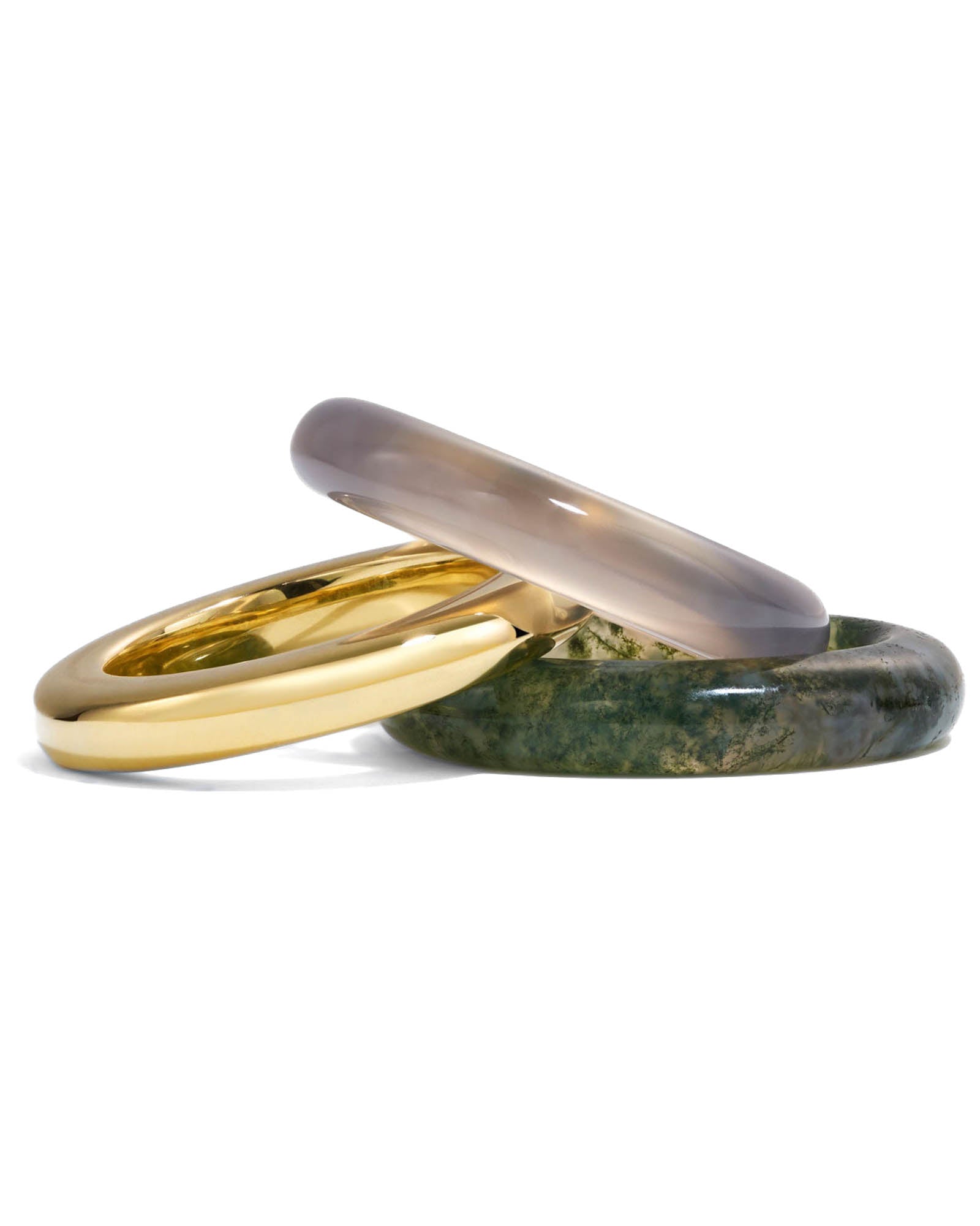 Stone Trilogy Ring Stack