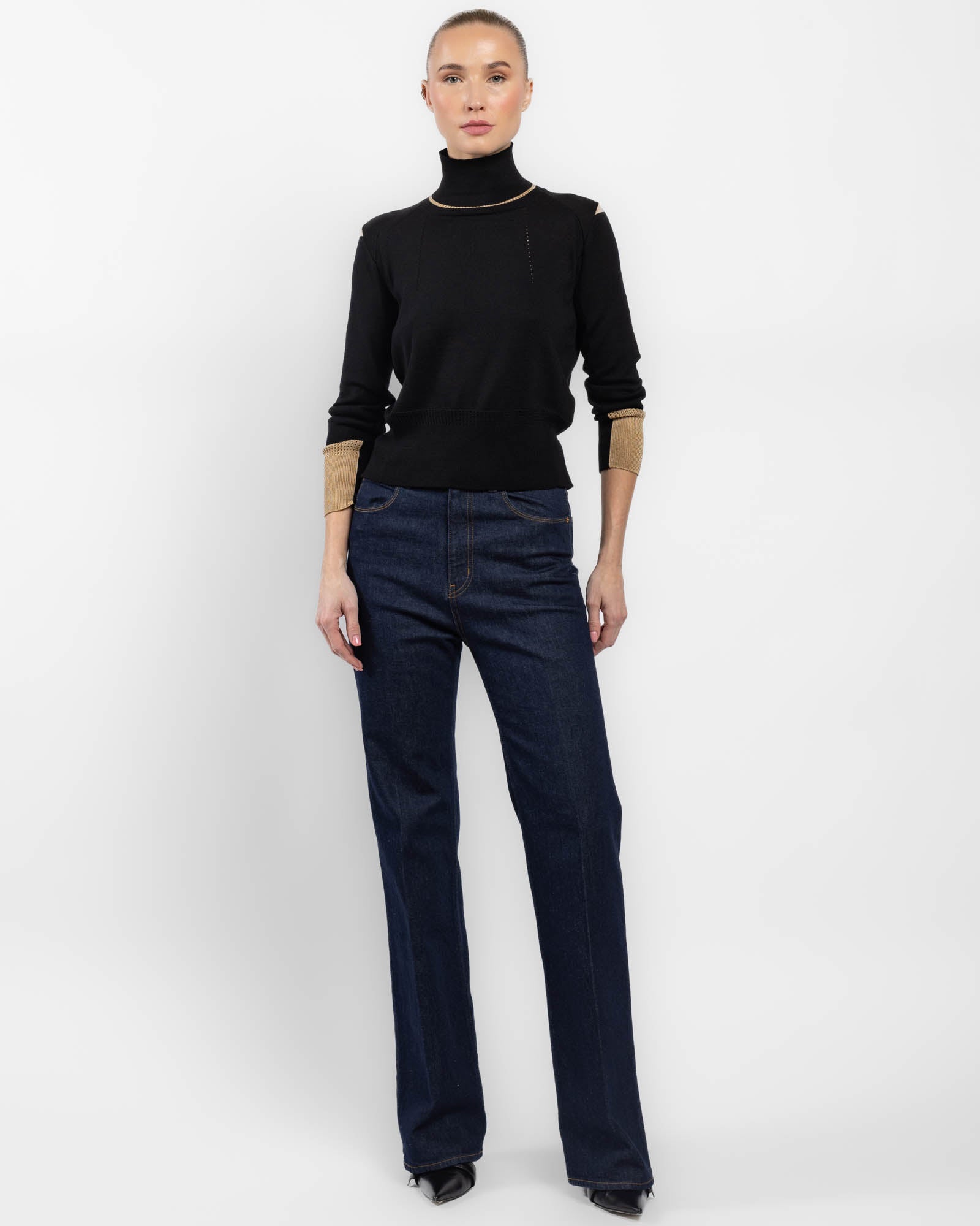 New Turtleneck Long Sleeve Top