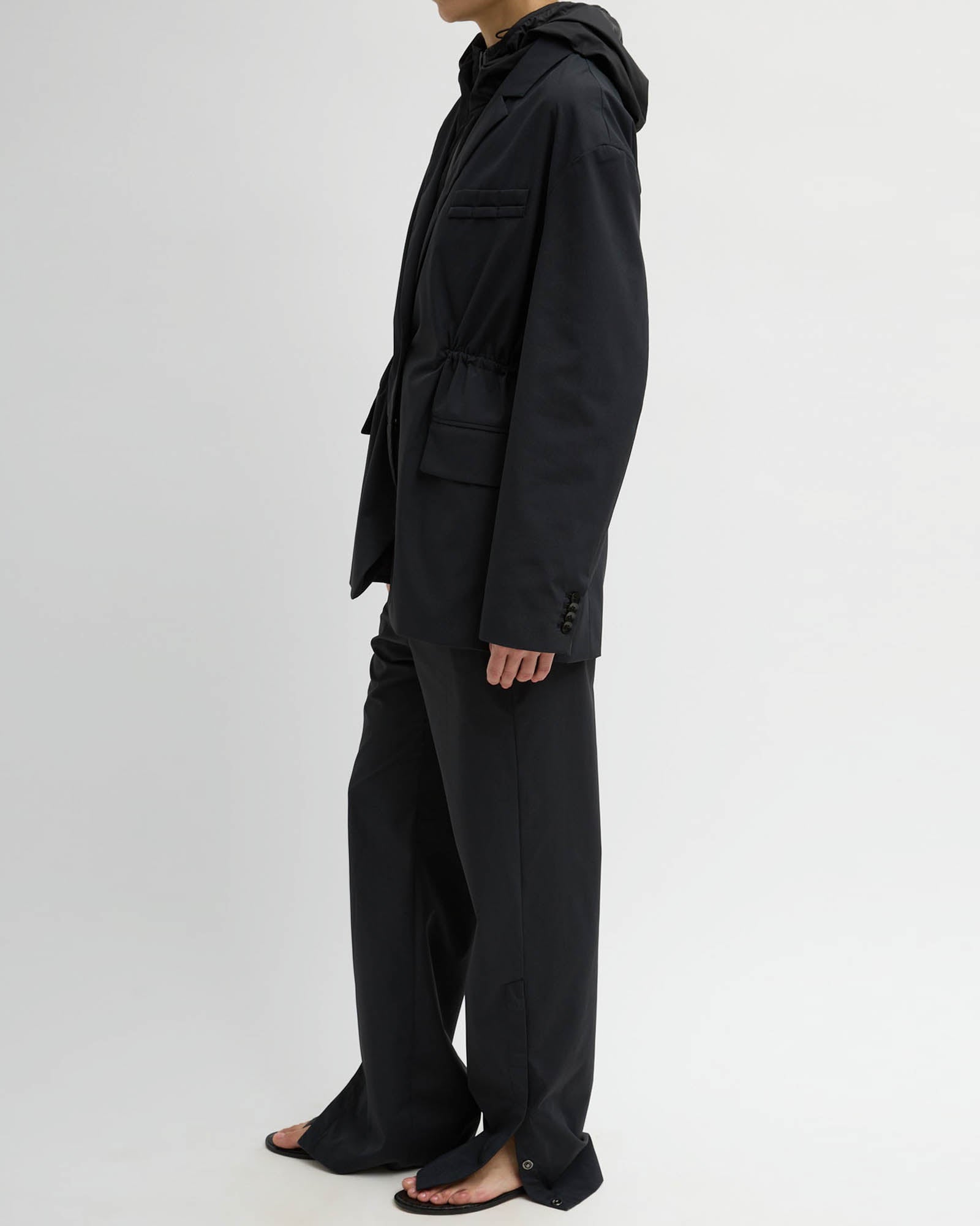 Anorak Blazer With Zip Vest
