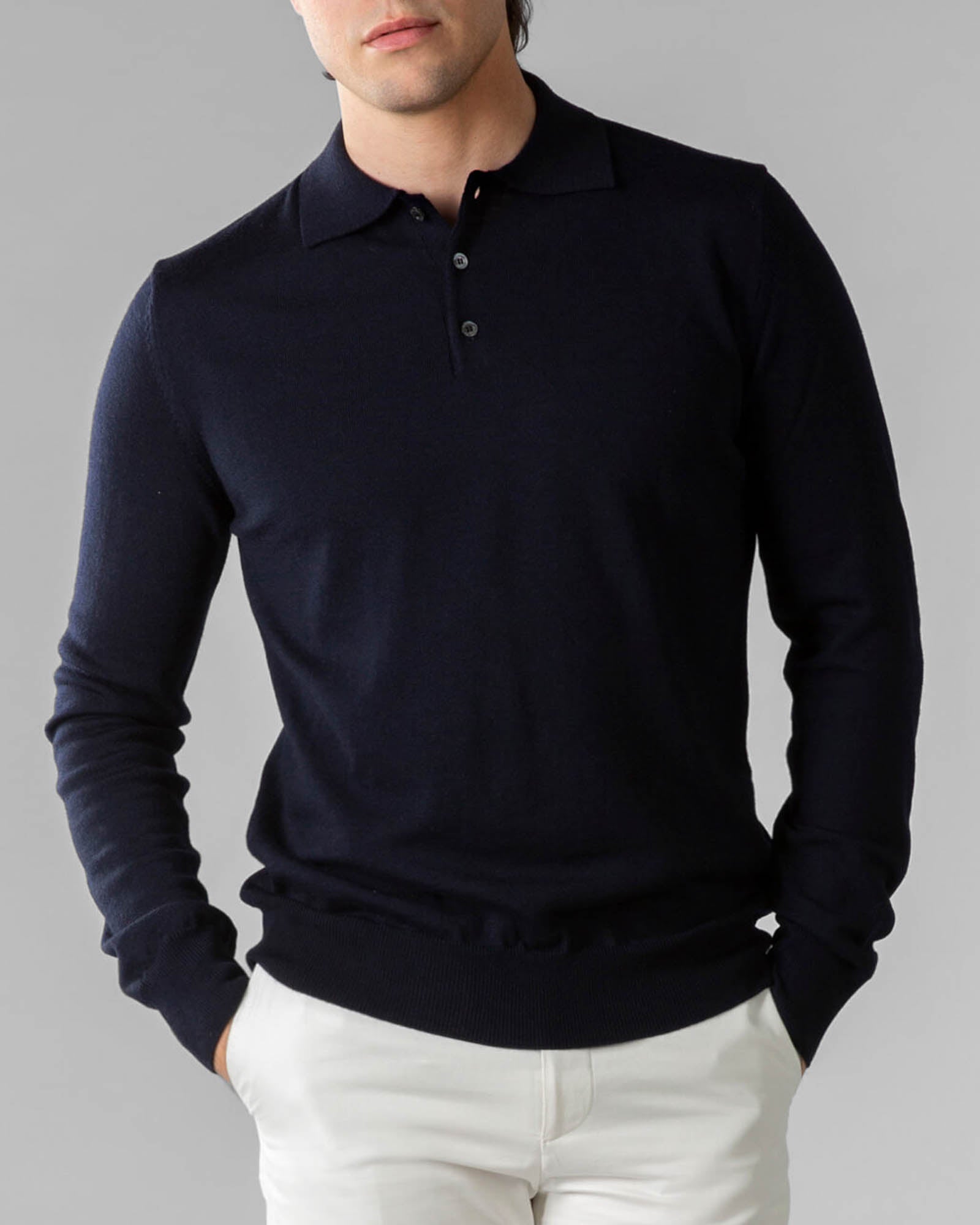Extra-Fine Merino Polo