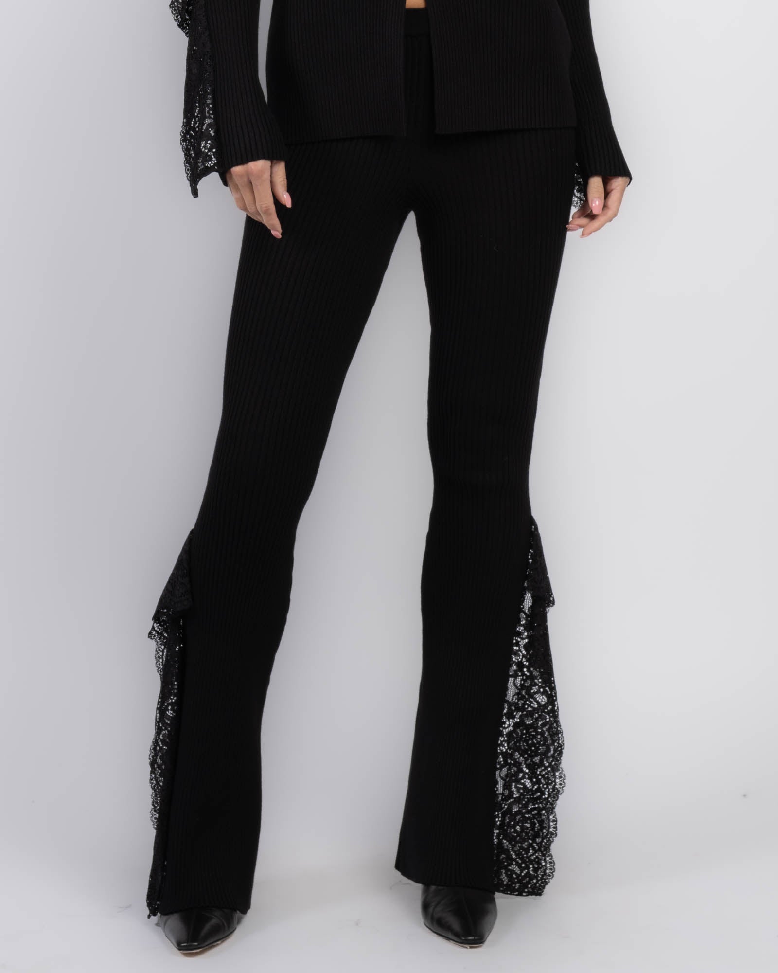 Knit Lace Pants
