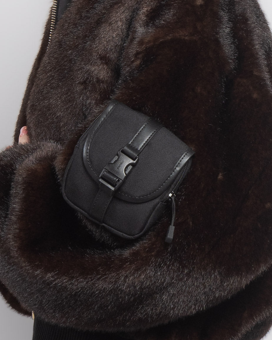 Faux Fur Bomber Jacket
