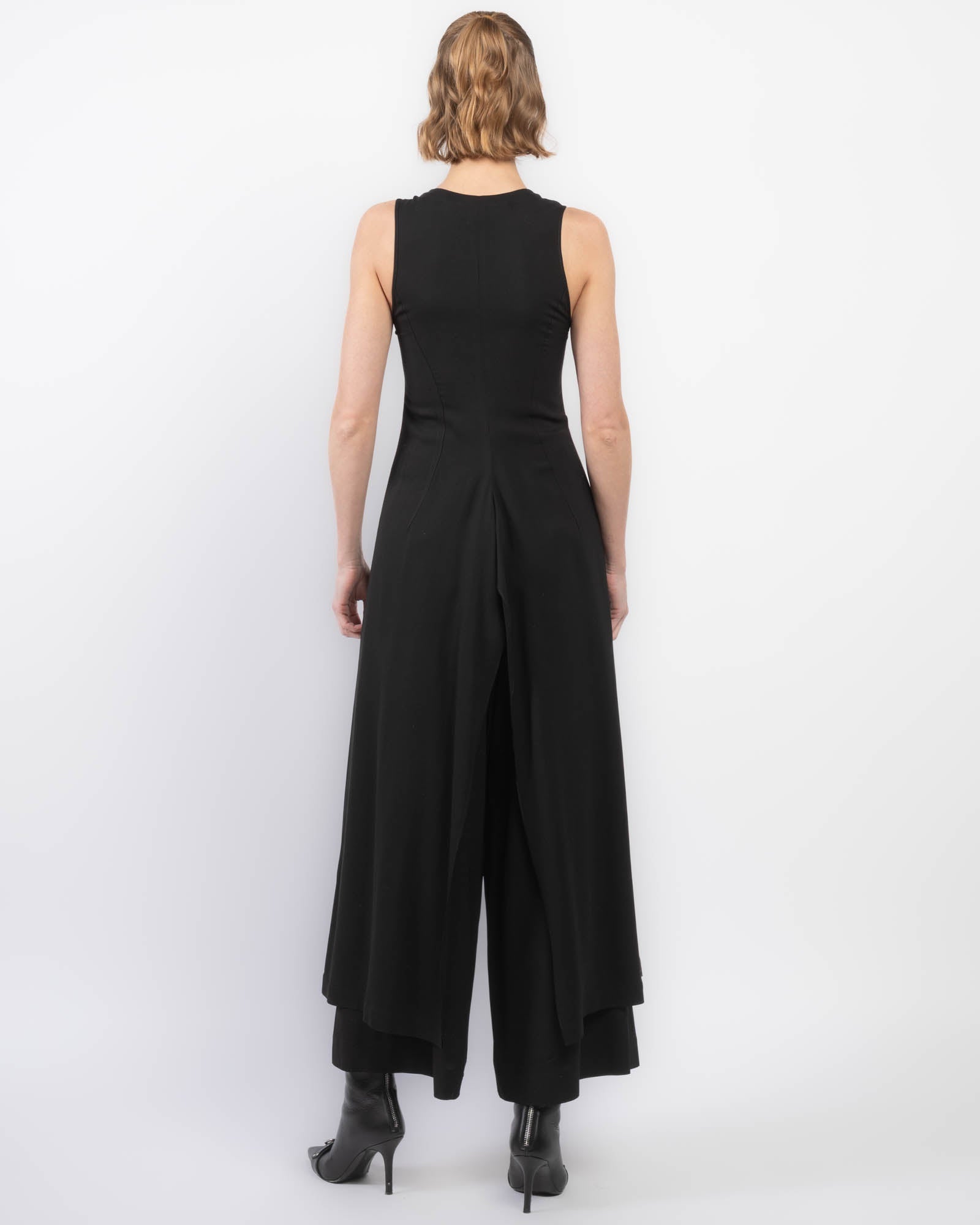 Zipper Long Waistcoat