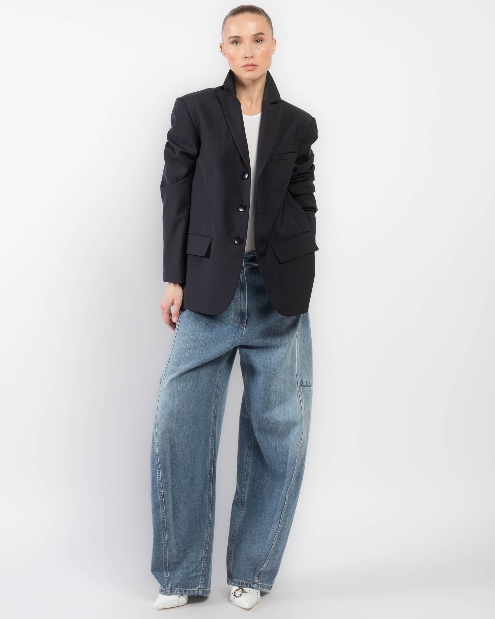 Tropical Wool Dennis Blazer