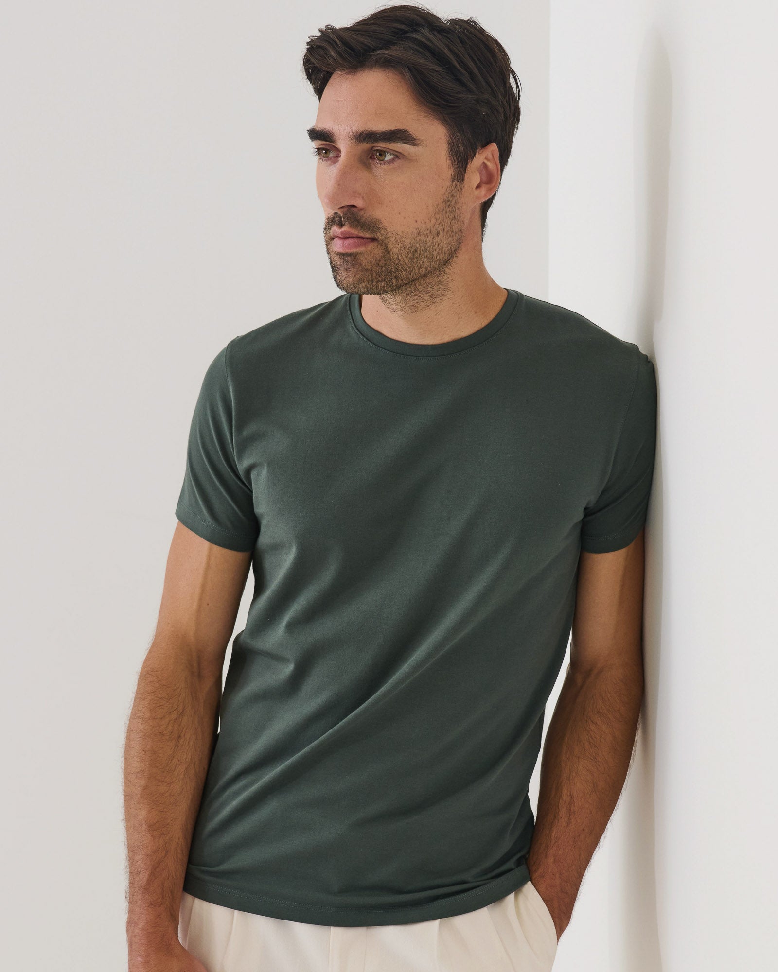 Short Sleeve Stretch Crew T-Shirt