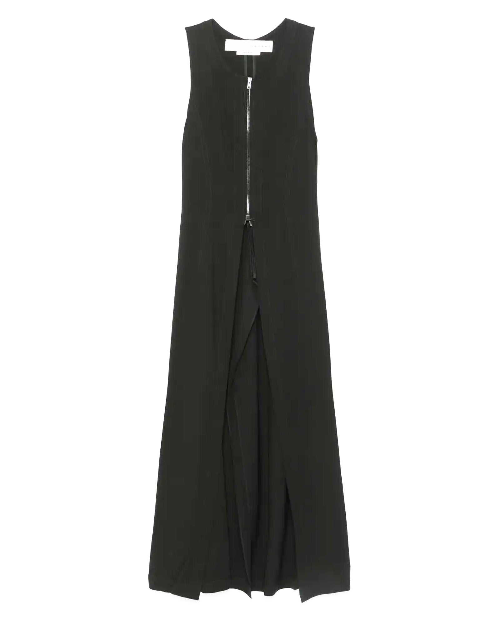 Zipper Long Waistcoat