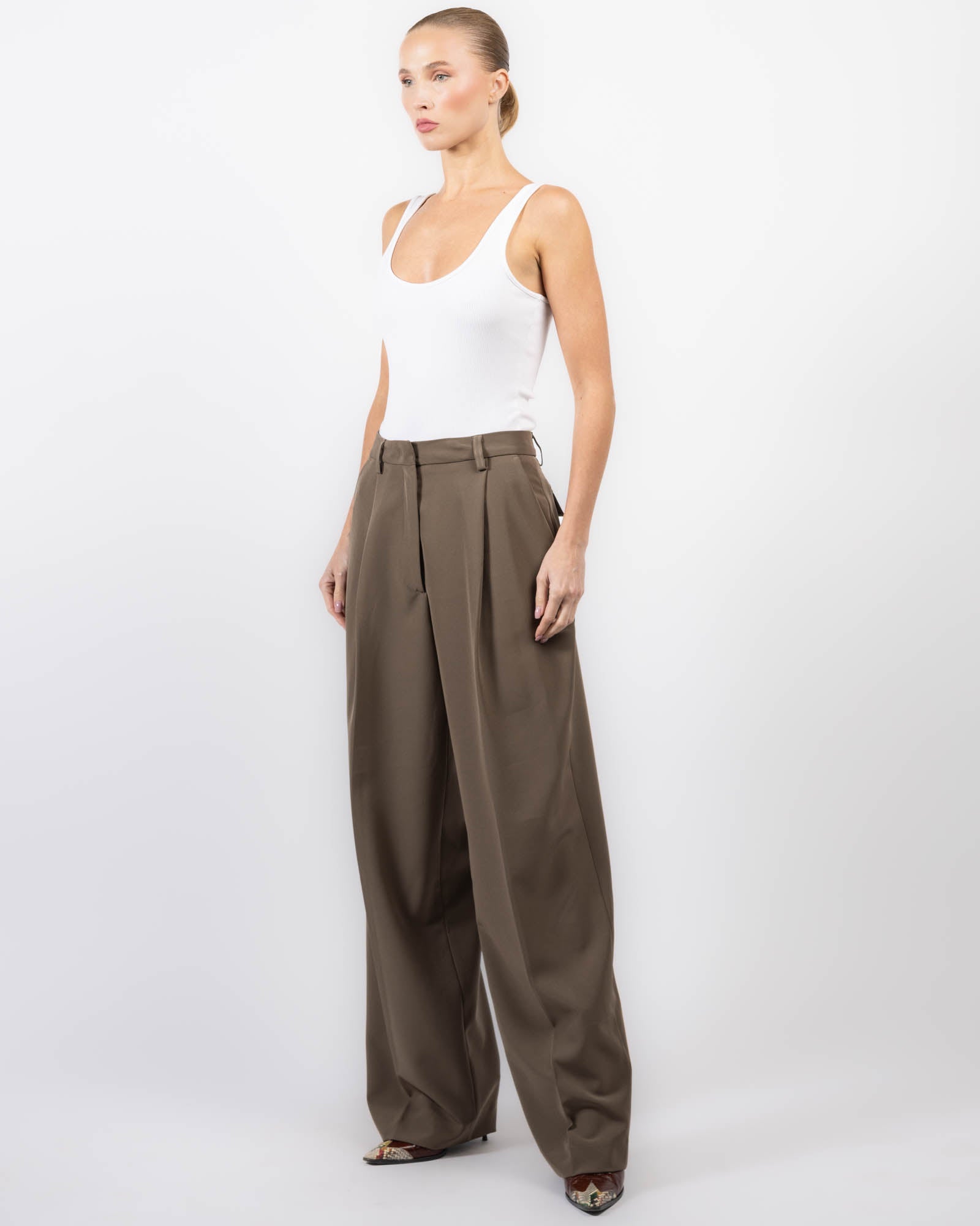 C-Alex Pleat Pants