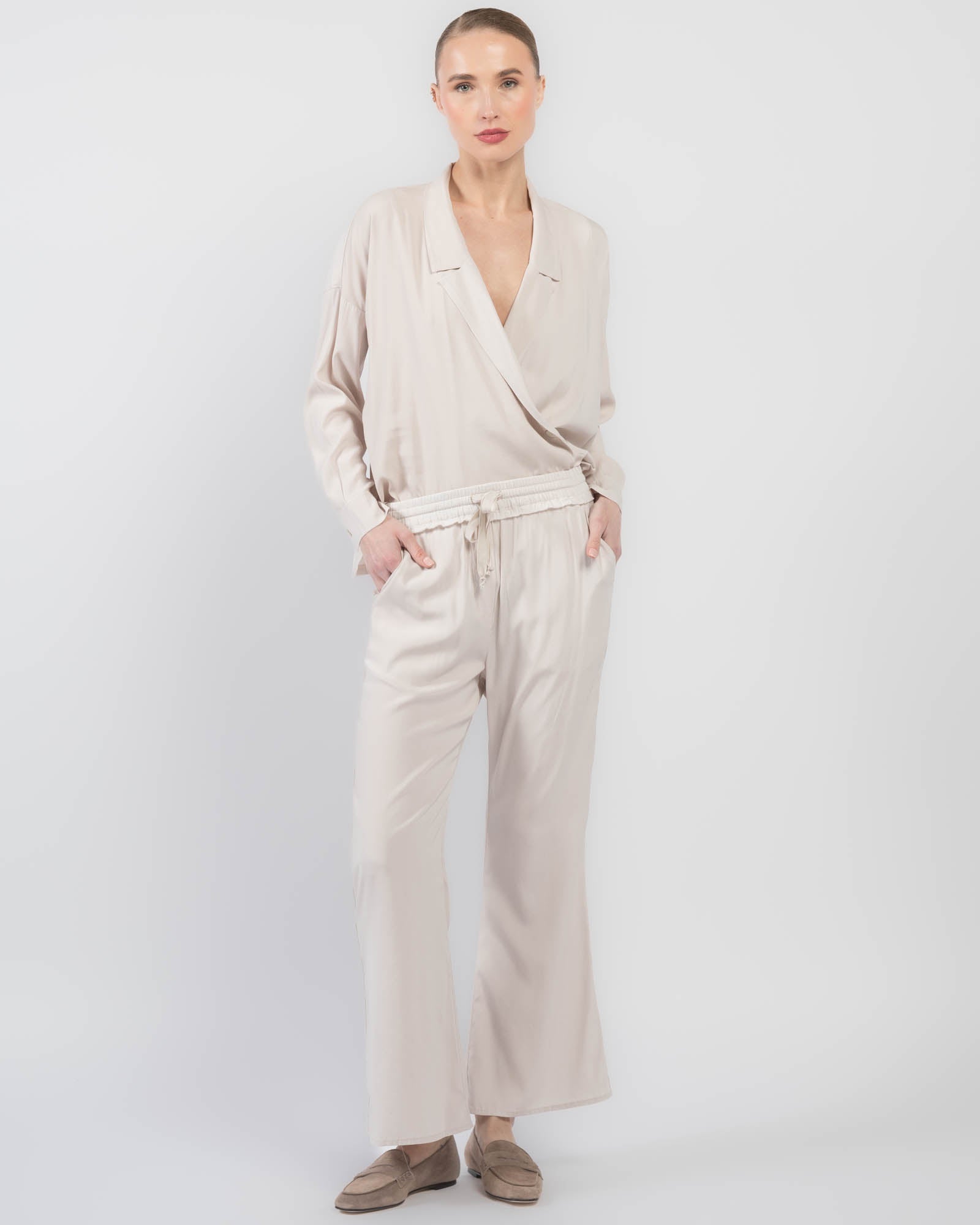 Pantalon évasé