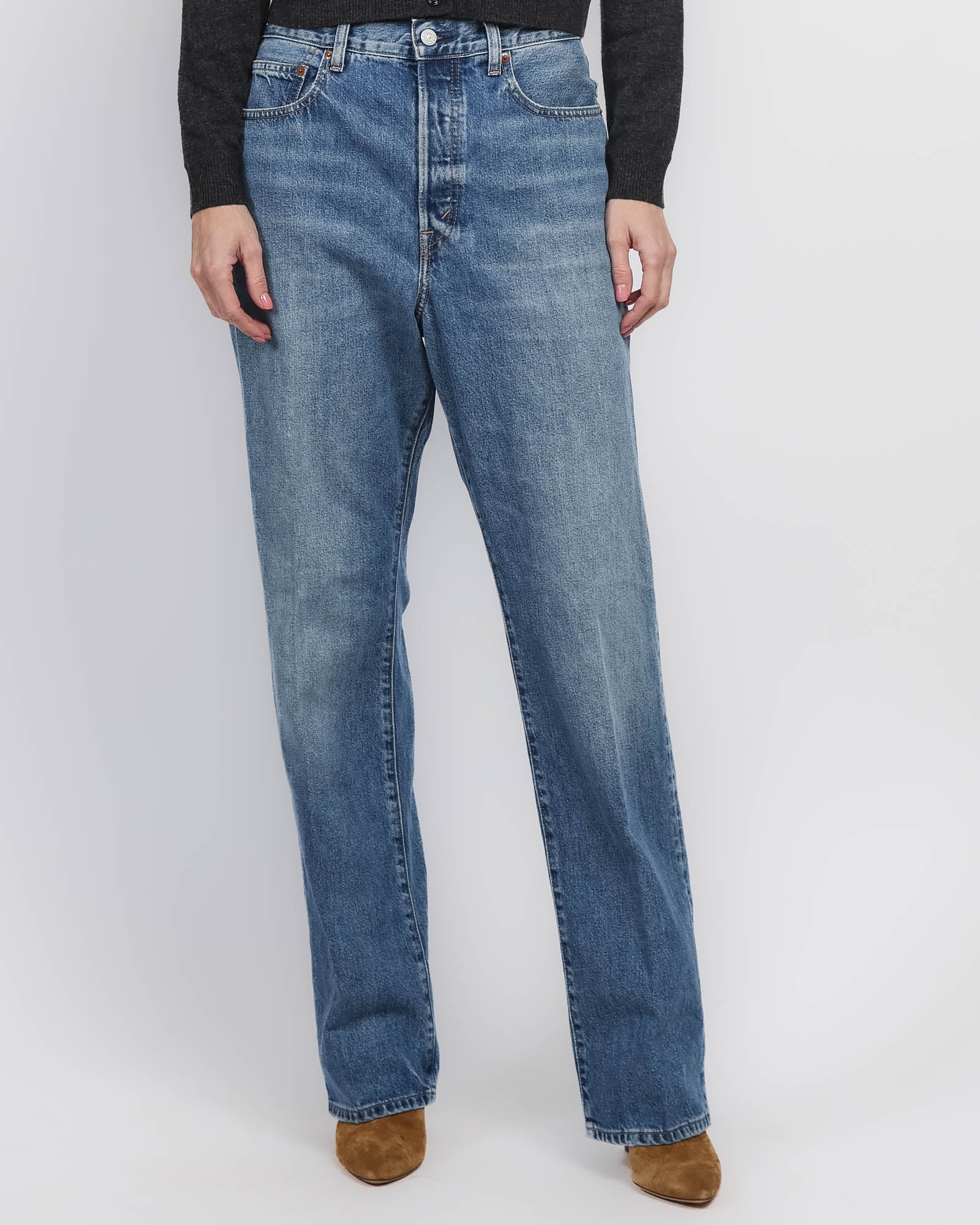 Straight Leg Jeans