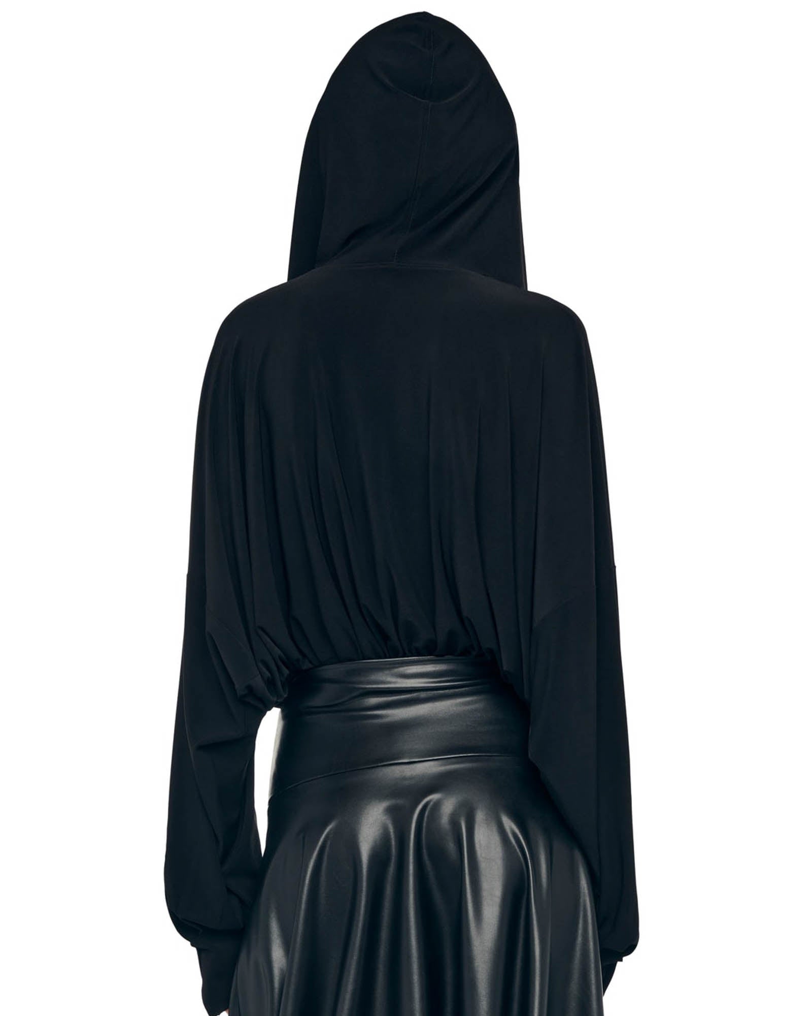Hooded Shirt Bodysuit