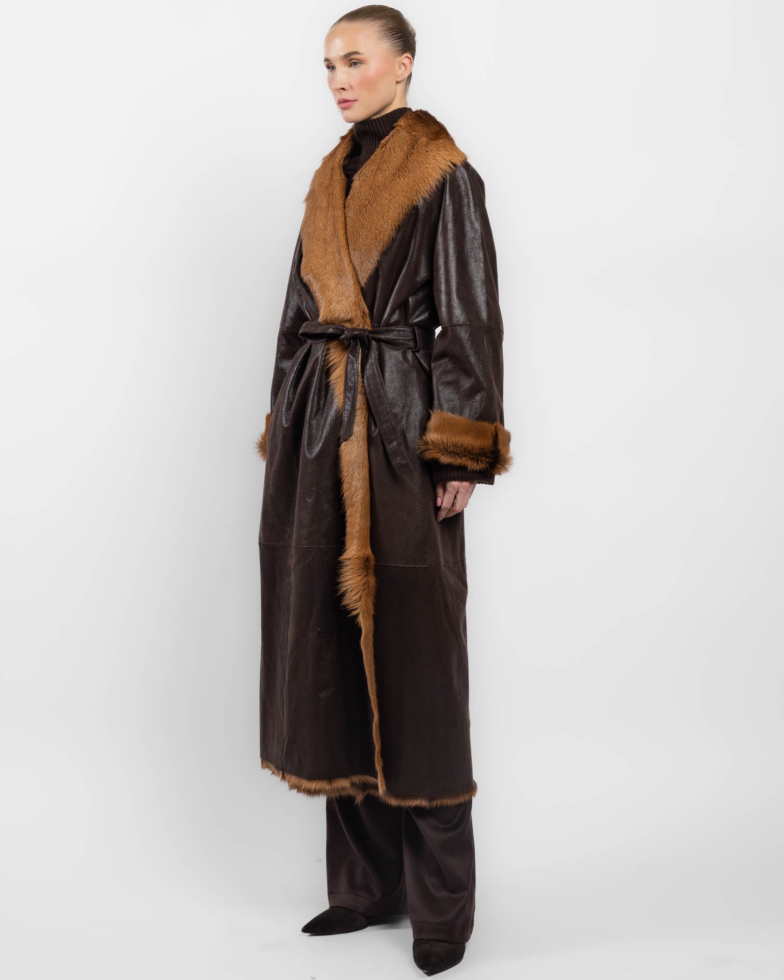 Leather Coat