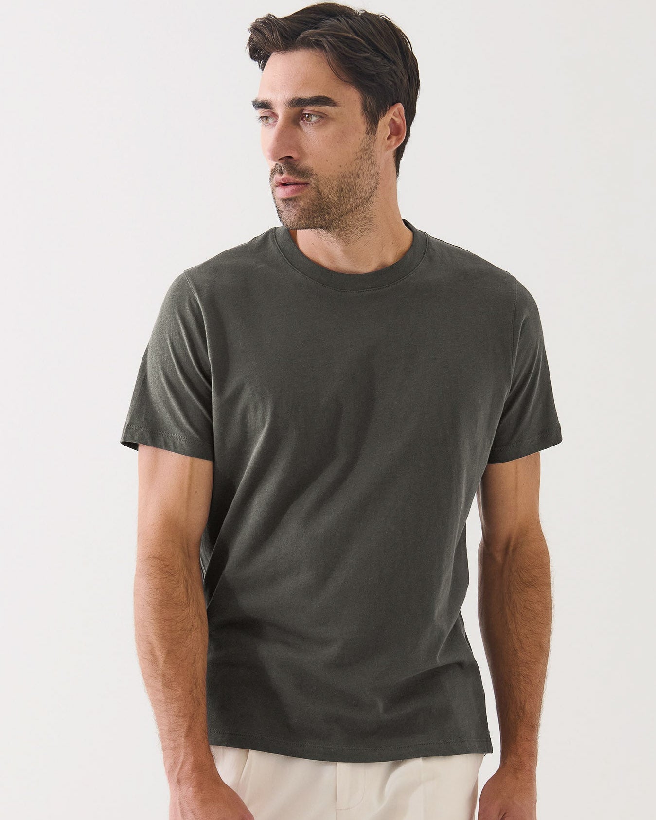 T-shirt ras du cou en Pima biologique