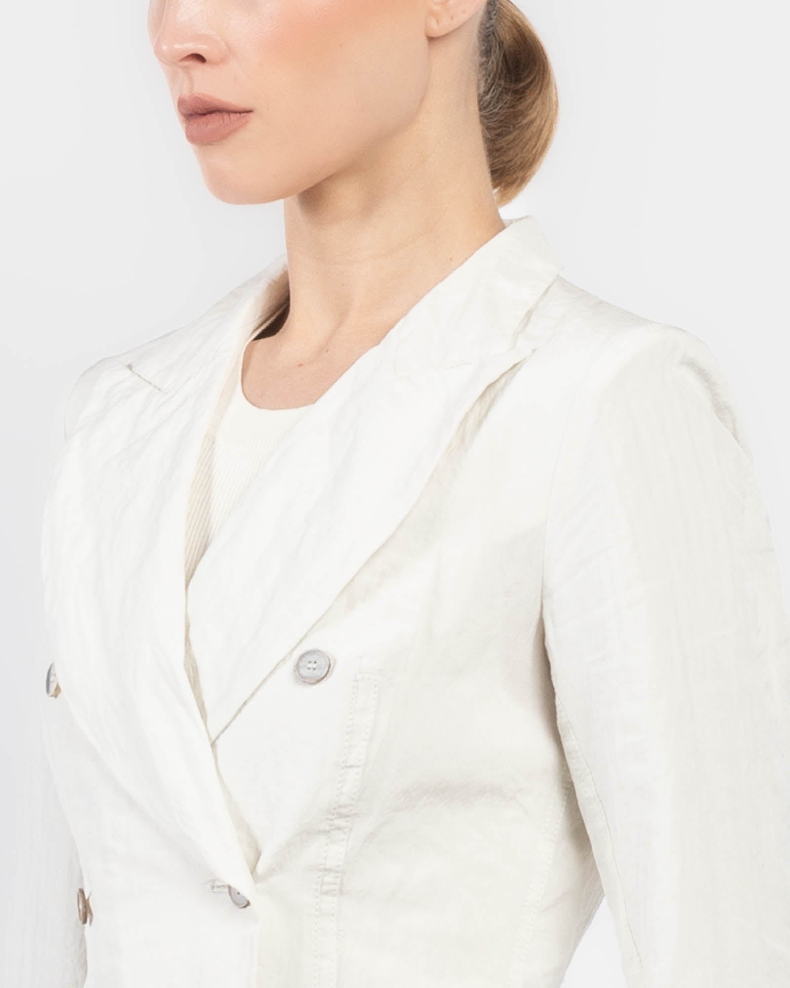 3/4 Sleeve Waist Jacket