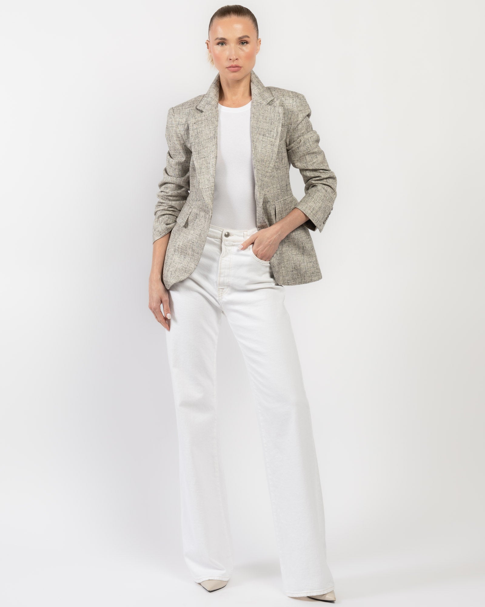 Seamed Blazer