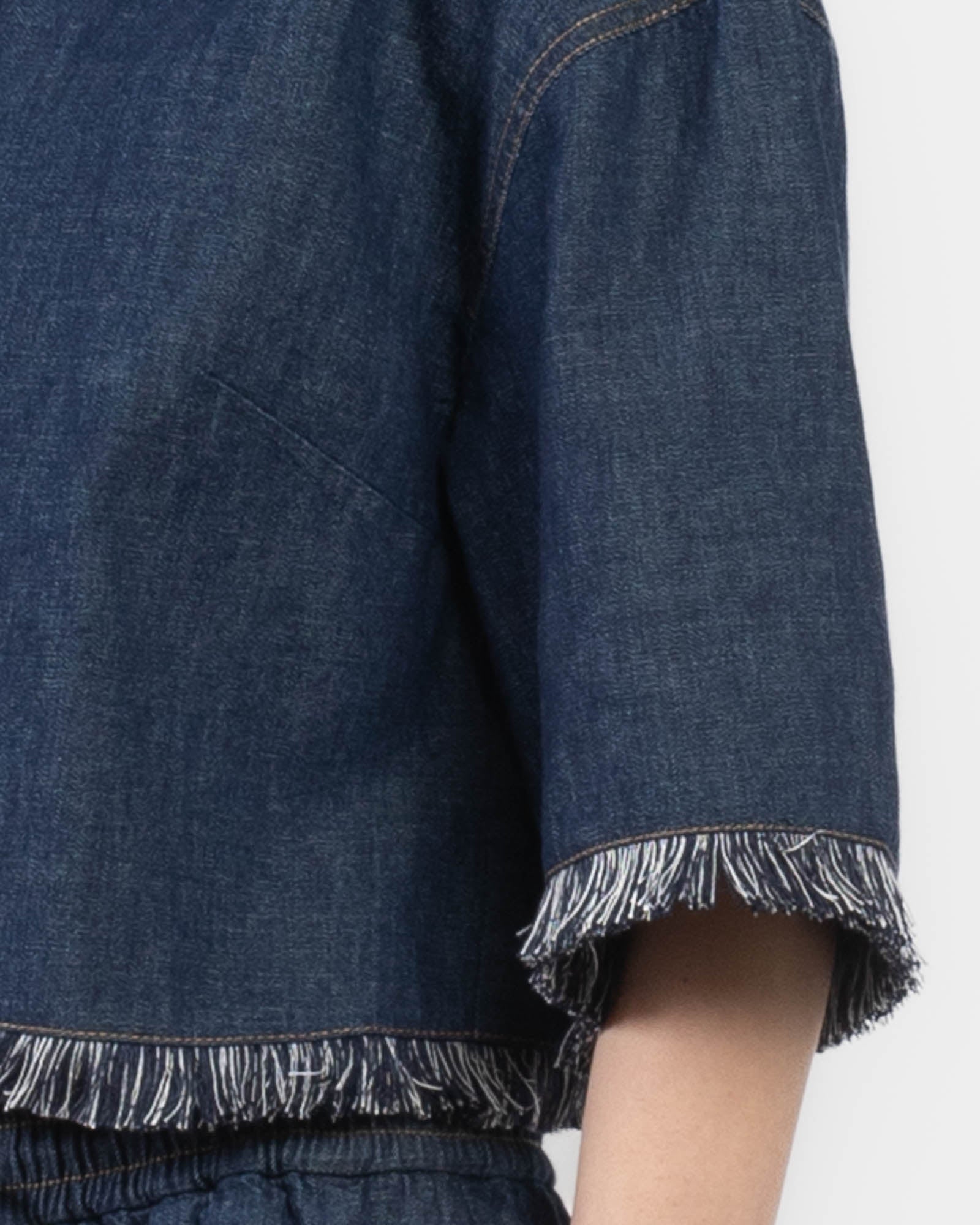Rhiannon Fringe Denim Shirt