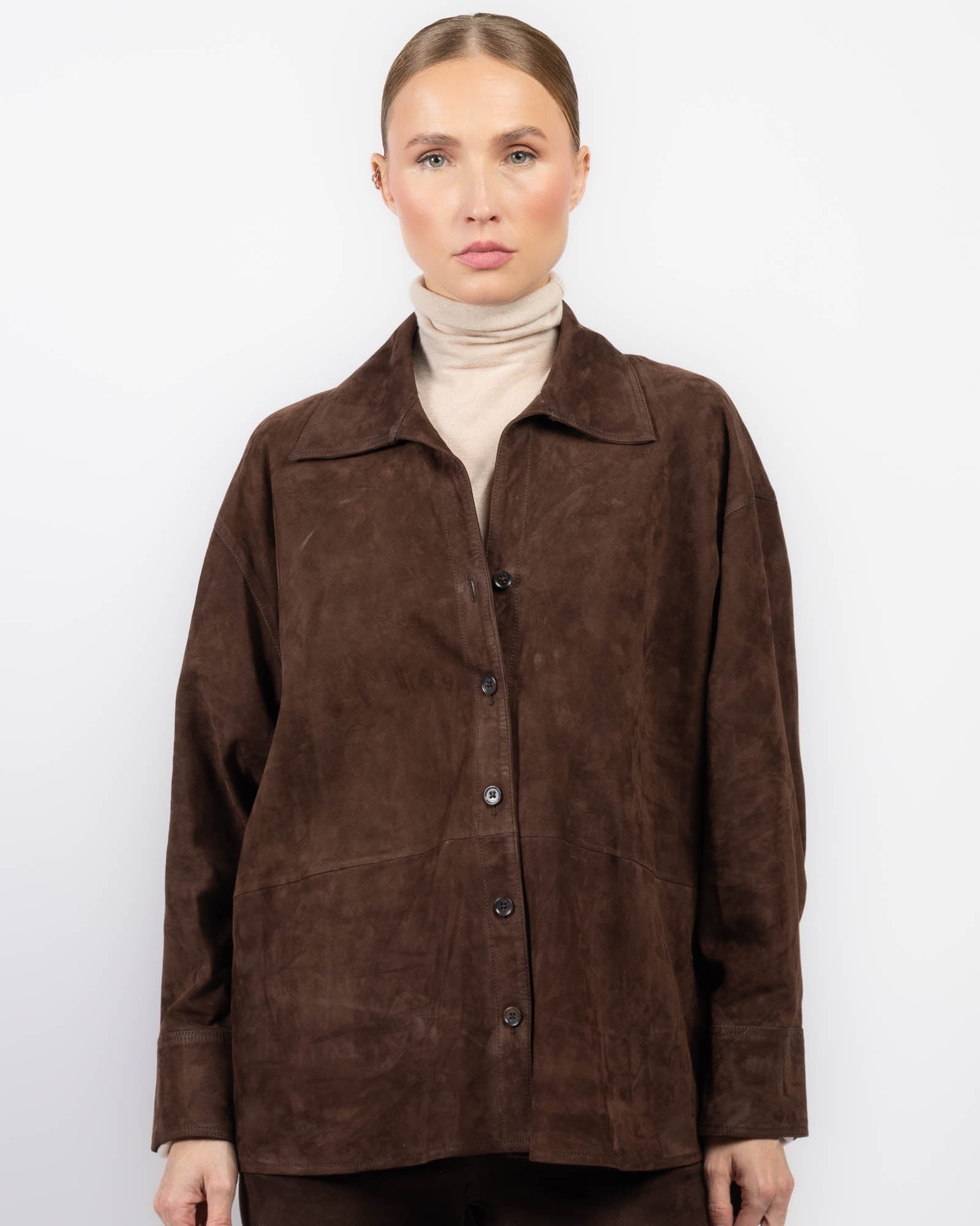 Catarine Lamb Suede Jacket