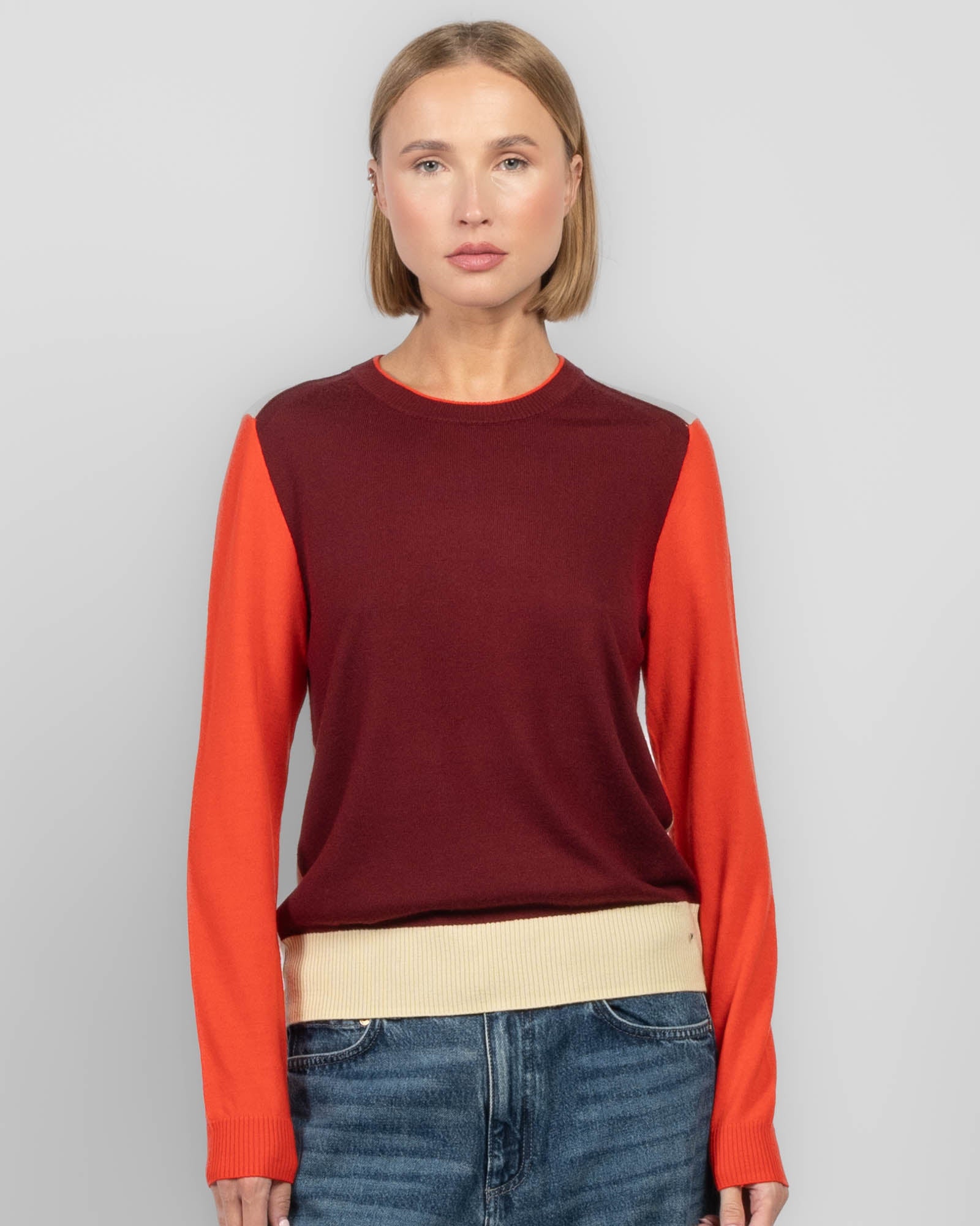 Taron Colour-Block Sweater