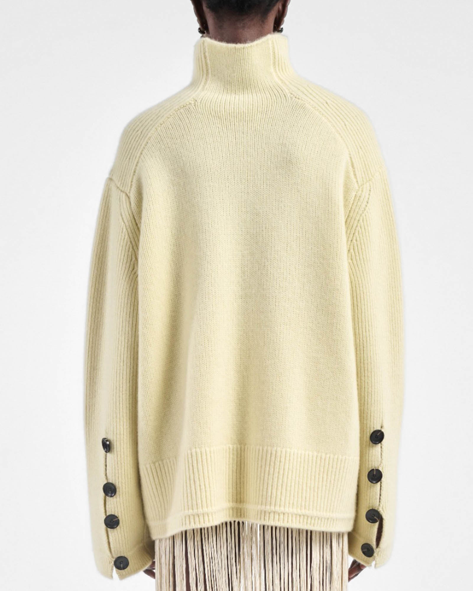 Button Mock Sweater