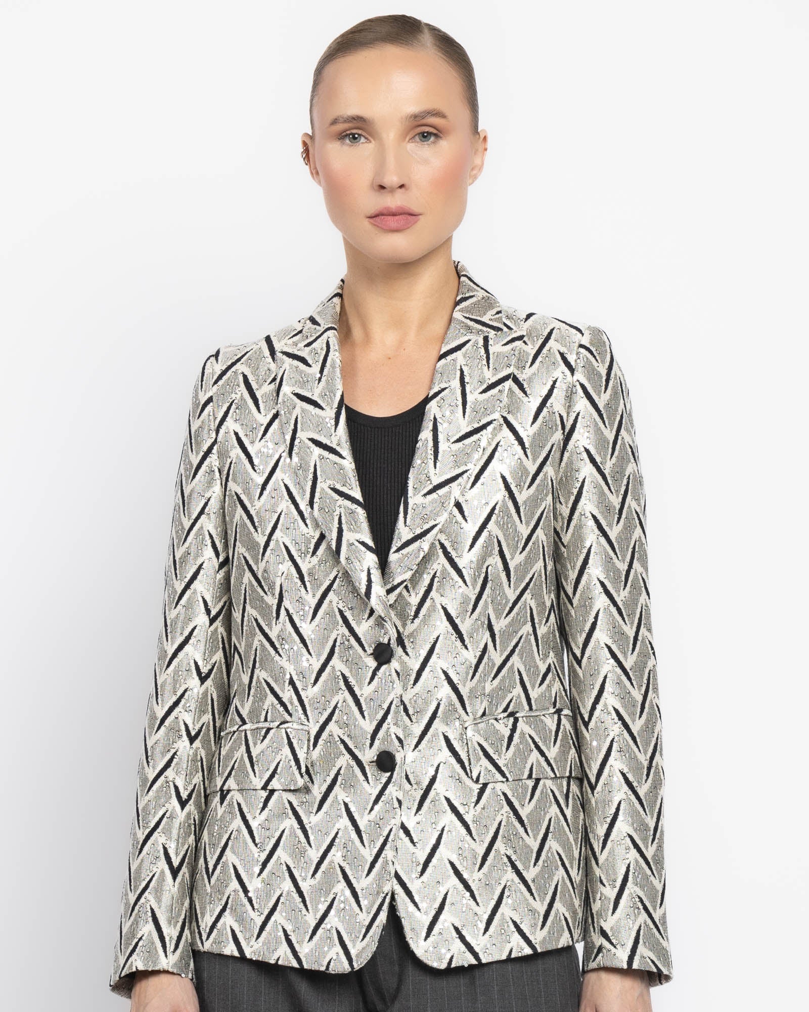 Sequin Suit Blazer
