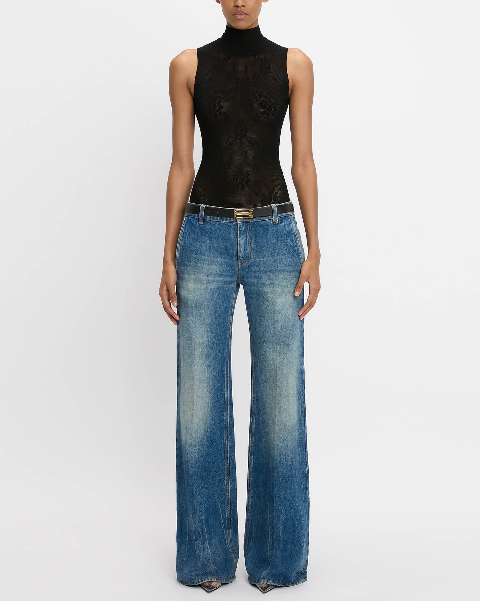 High Neck Bodysuit