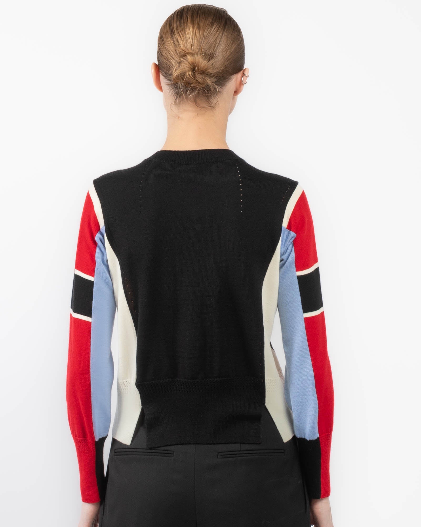 Crewneck Long Sleeve Cardigan