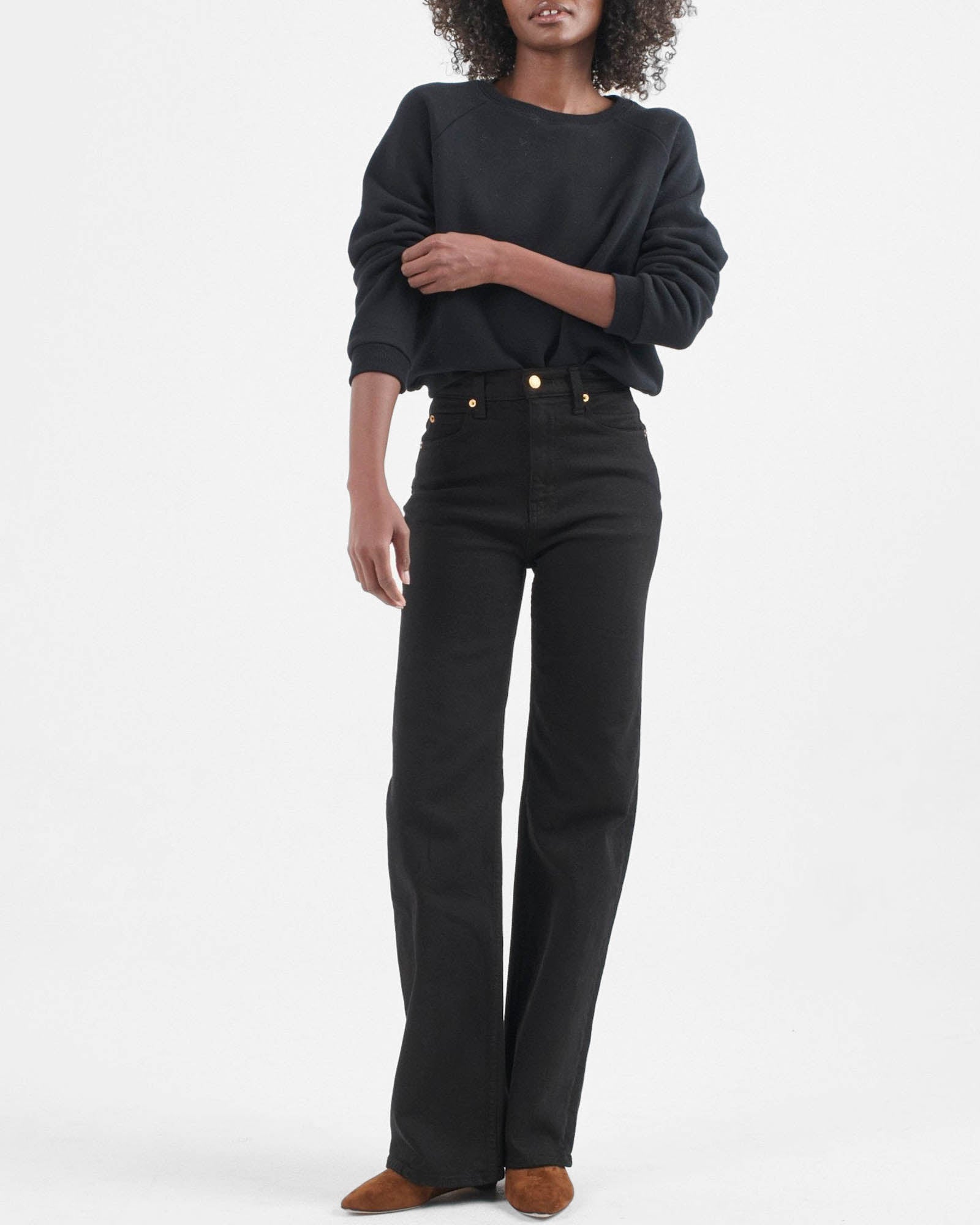 Crease Denim Jeans