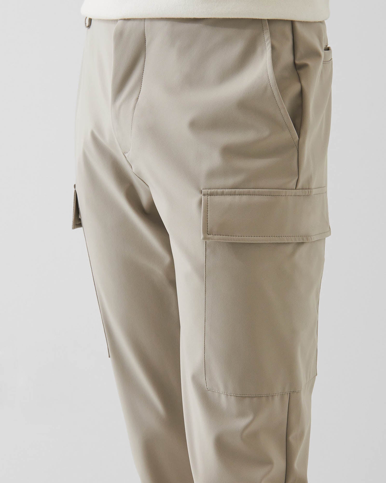 Nylon Stretch Cargo Pants