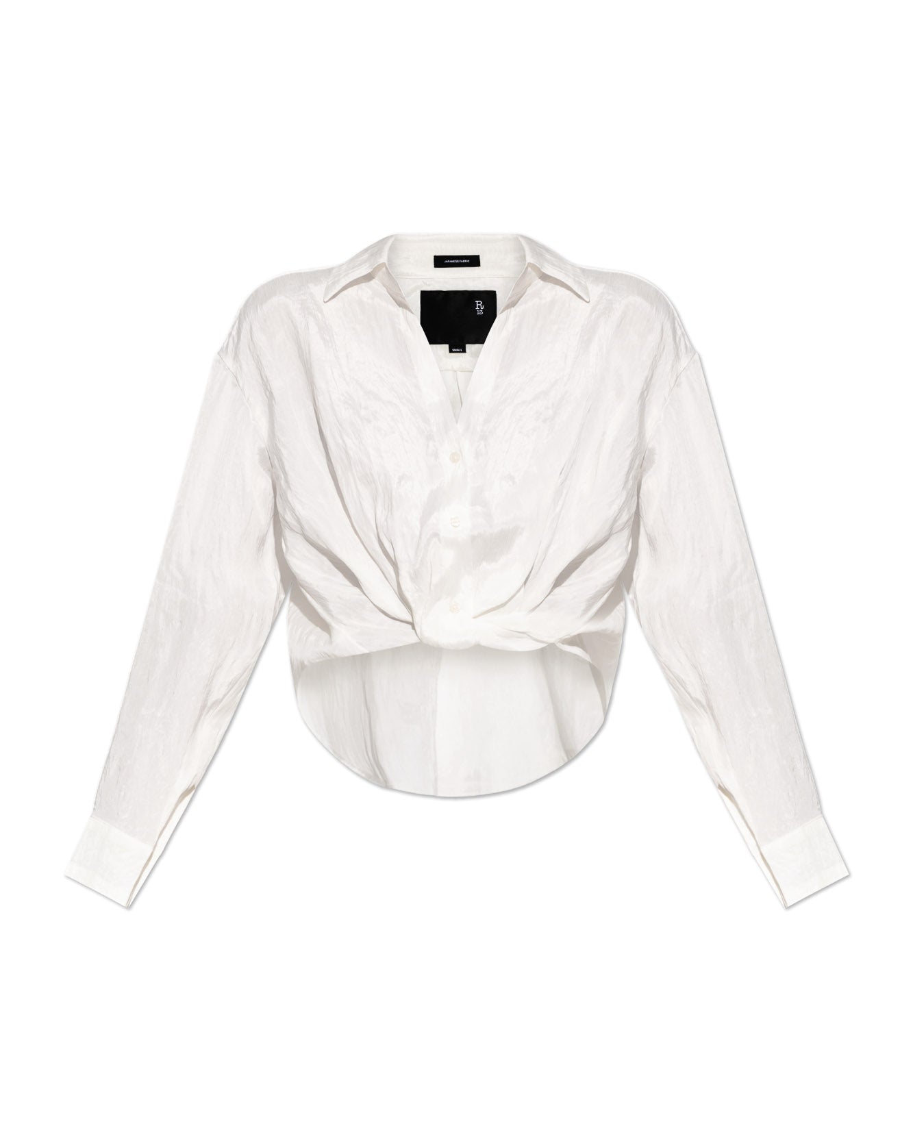 Chemise à devant torsadé