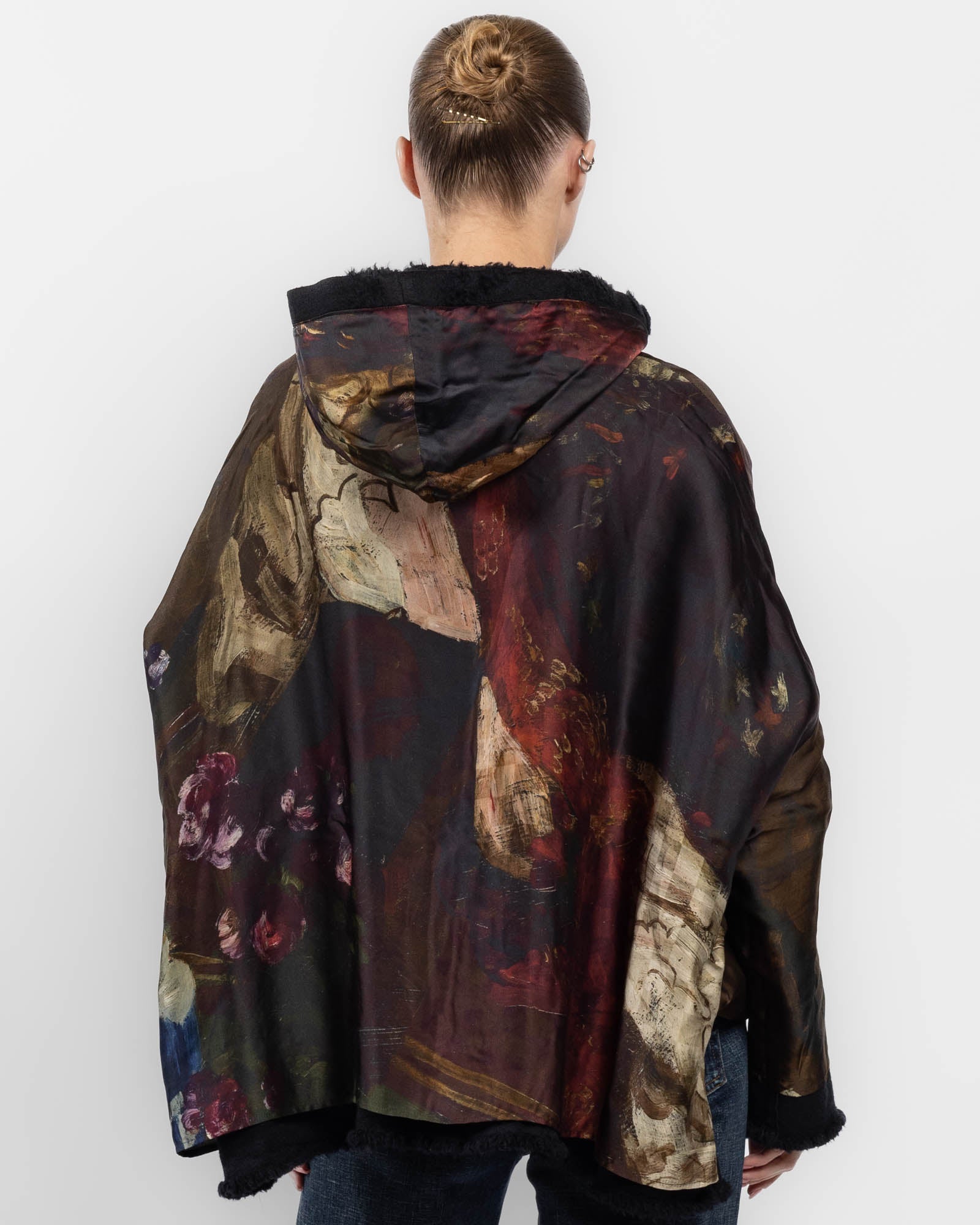 Bar Short Hoodie Coat