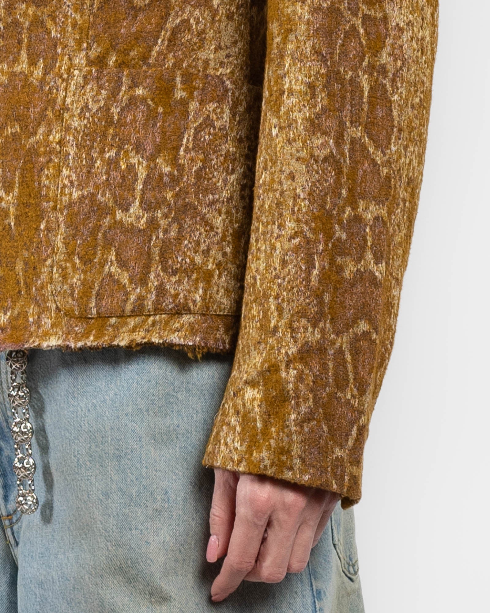 Veste slim en jacquard